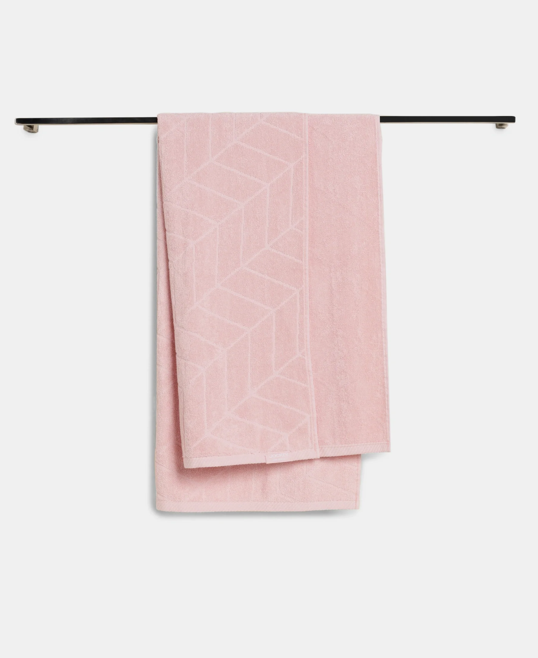 Cotton Terry Ultrasoft and Durable Patterned Bath Towel - Skin - Image 2
