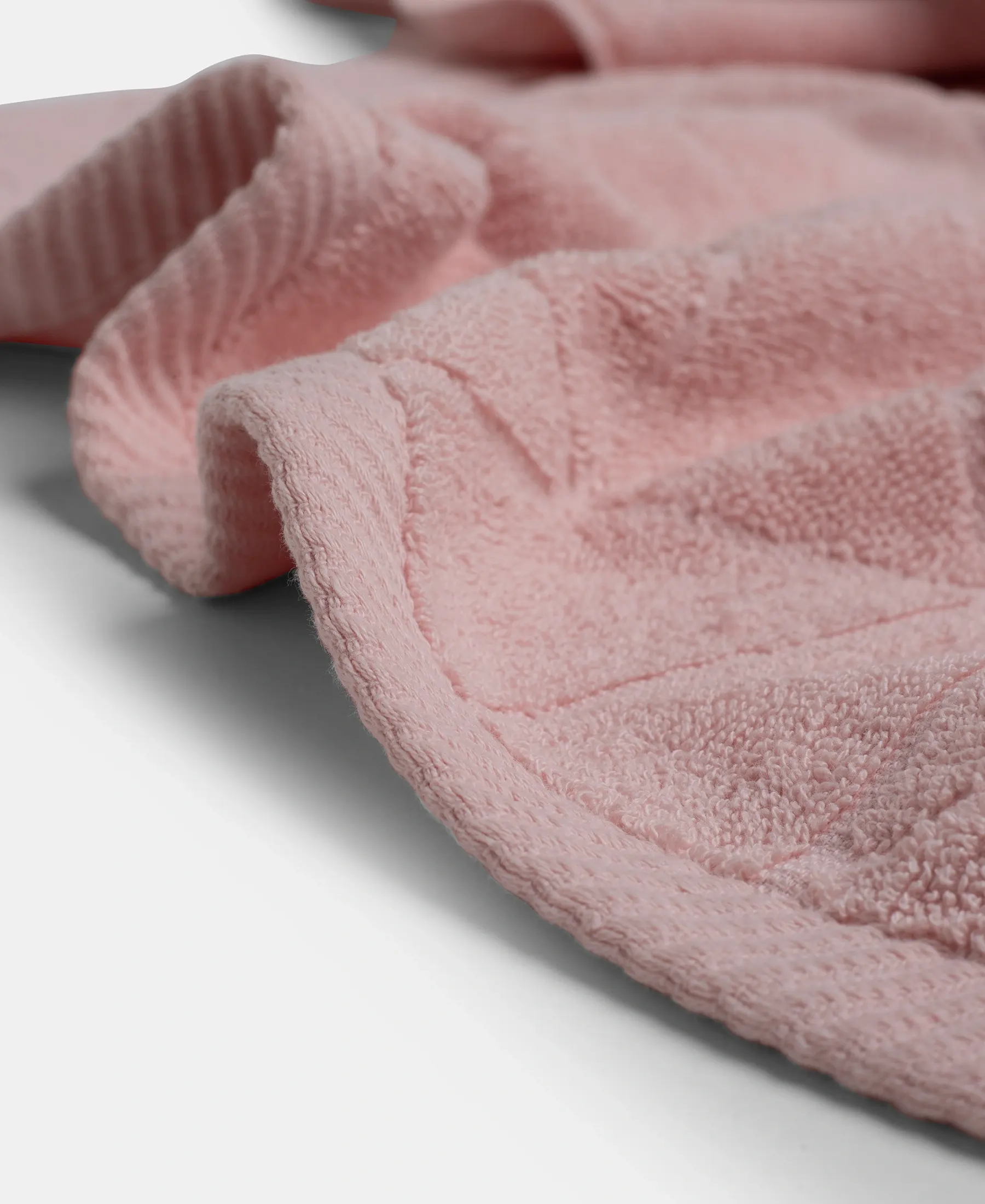 Cotton Terry Ultrasoft and Durable Patterned Bath Towel - Skin - Image 3