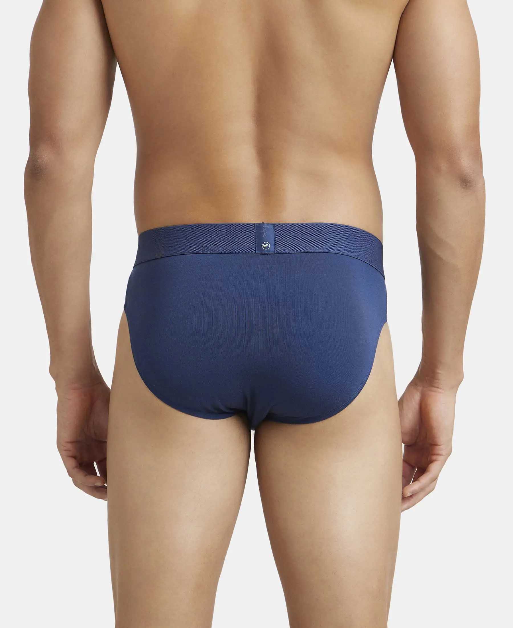 Environment Friendly Tencel Lyocell Fiber Brief With Natural Stayfresh Properties - Insignia Blue - Image 3