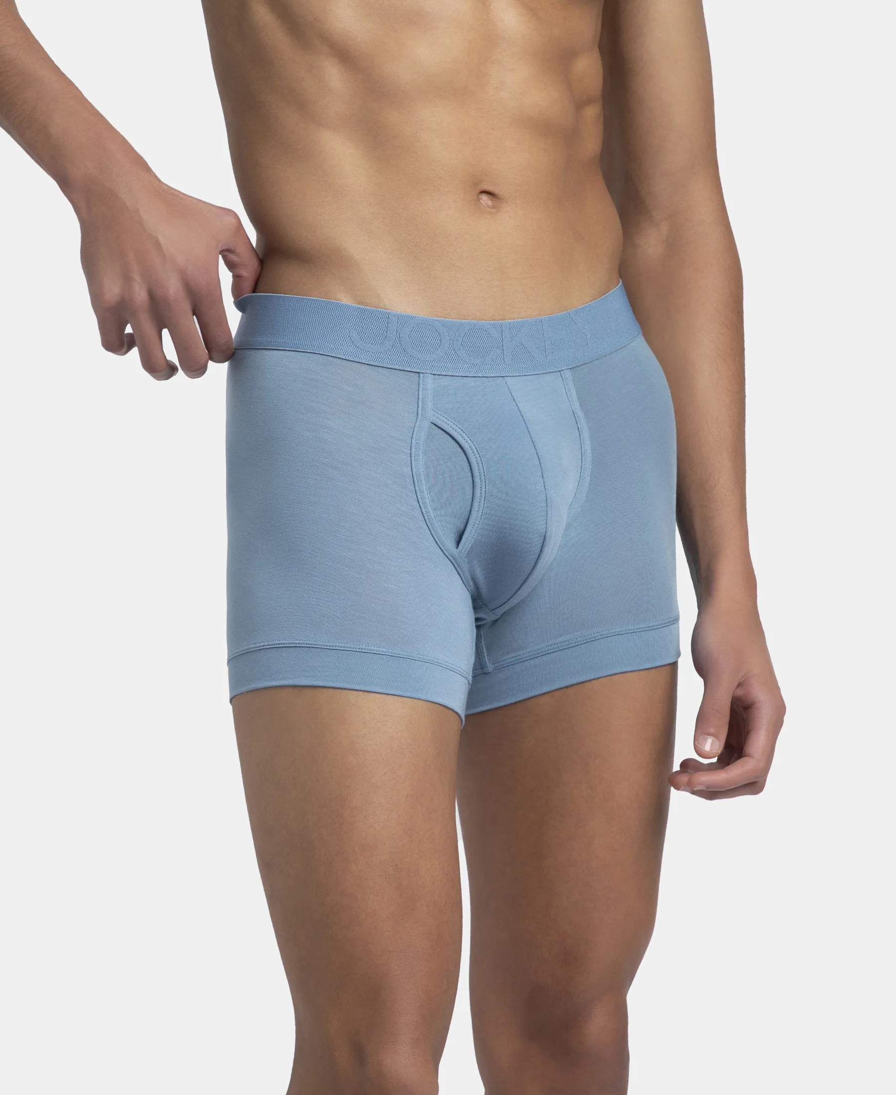 Environment Friendly Tencel Lyocell Fiber Trunk with Natural StayFresh Properties - Blue Shadow - Image 2