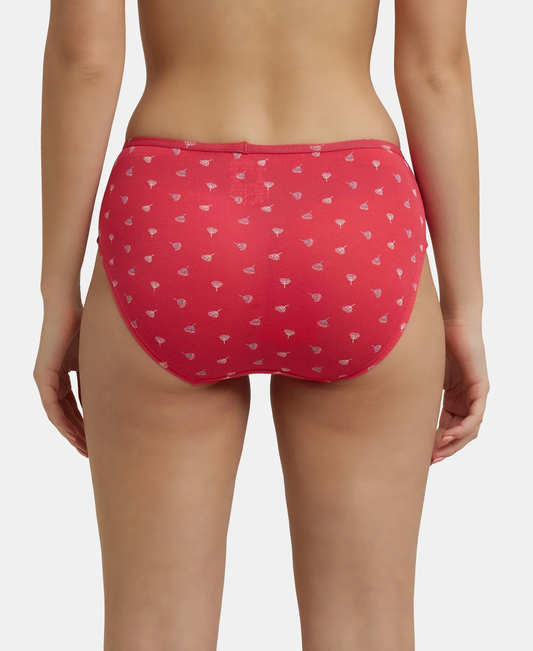 High Coverage Super Combed Cotton Elastane Stretch Hipster With Concealed Waistband and StayFresh Treatment - Assorted Prints (Pack of 2) - Image 10