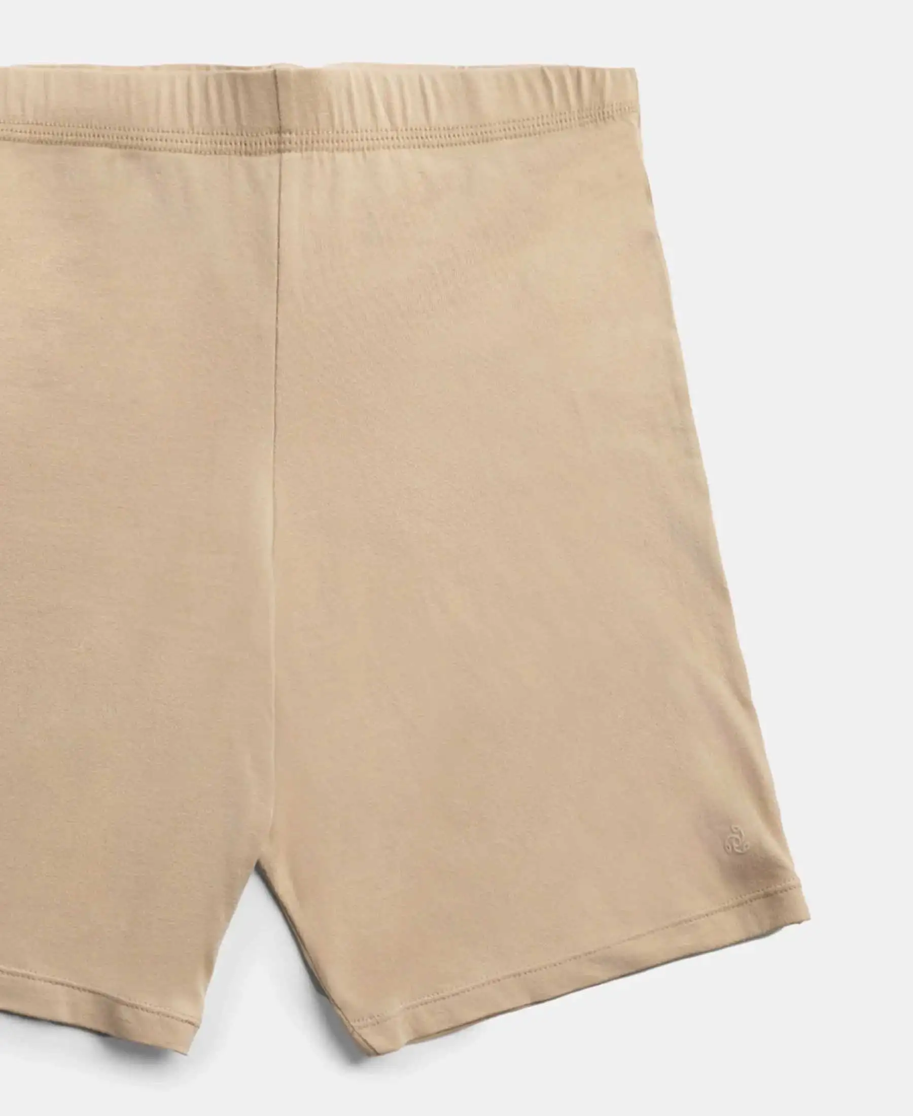 High Coverage Super Combed Cotton Elastane Stretch Shorties With Concealed Waistband - Skin - Image 9