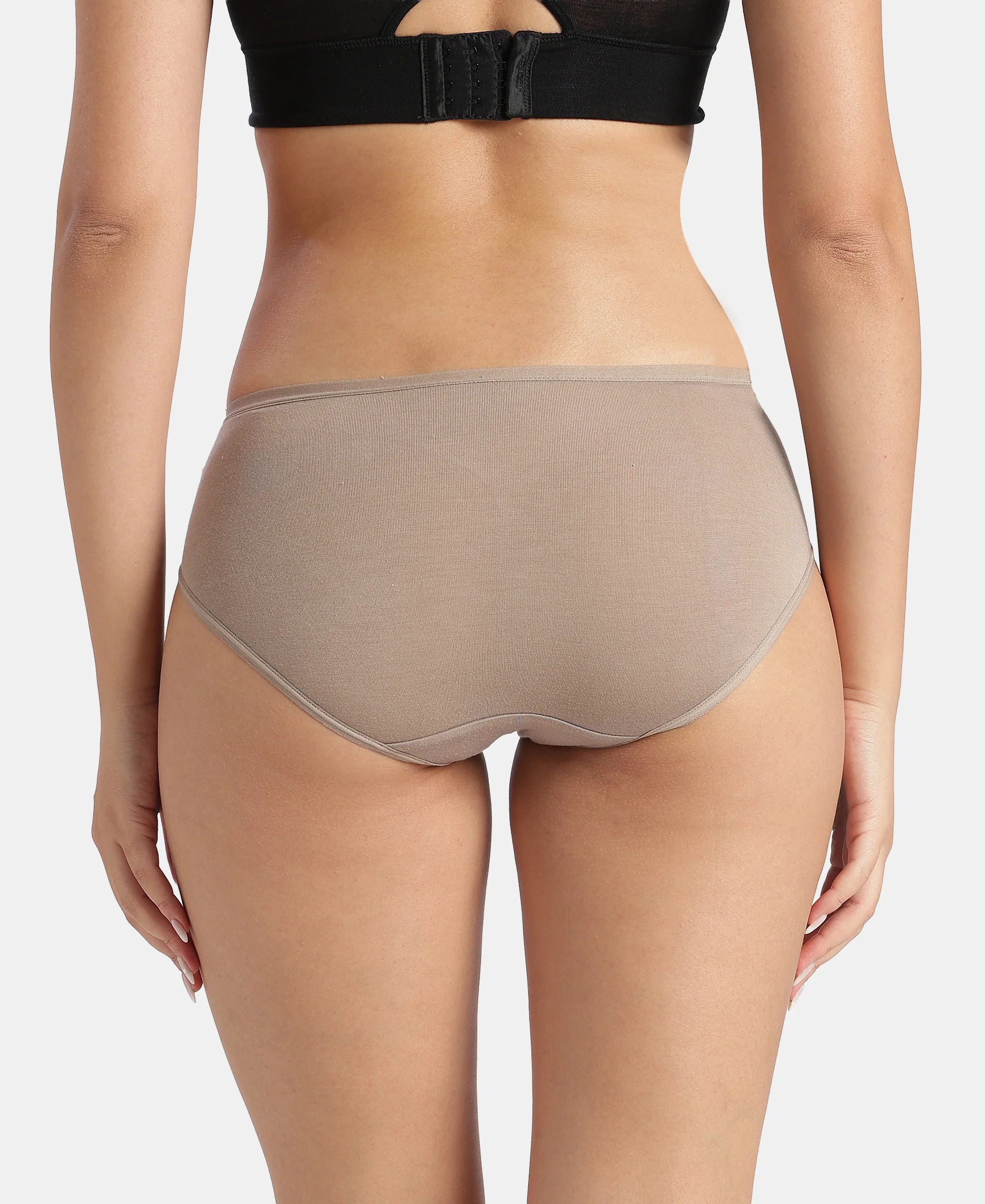 High Coverage TENCEL™ Micro Modal Elastane Stretch Hipster with Ultrasoft Waistband - Assorted (Pack of 3) - Image 11