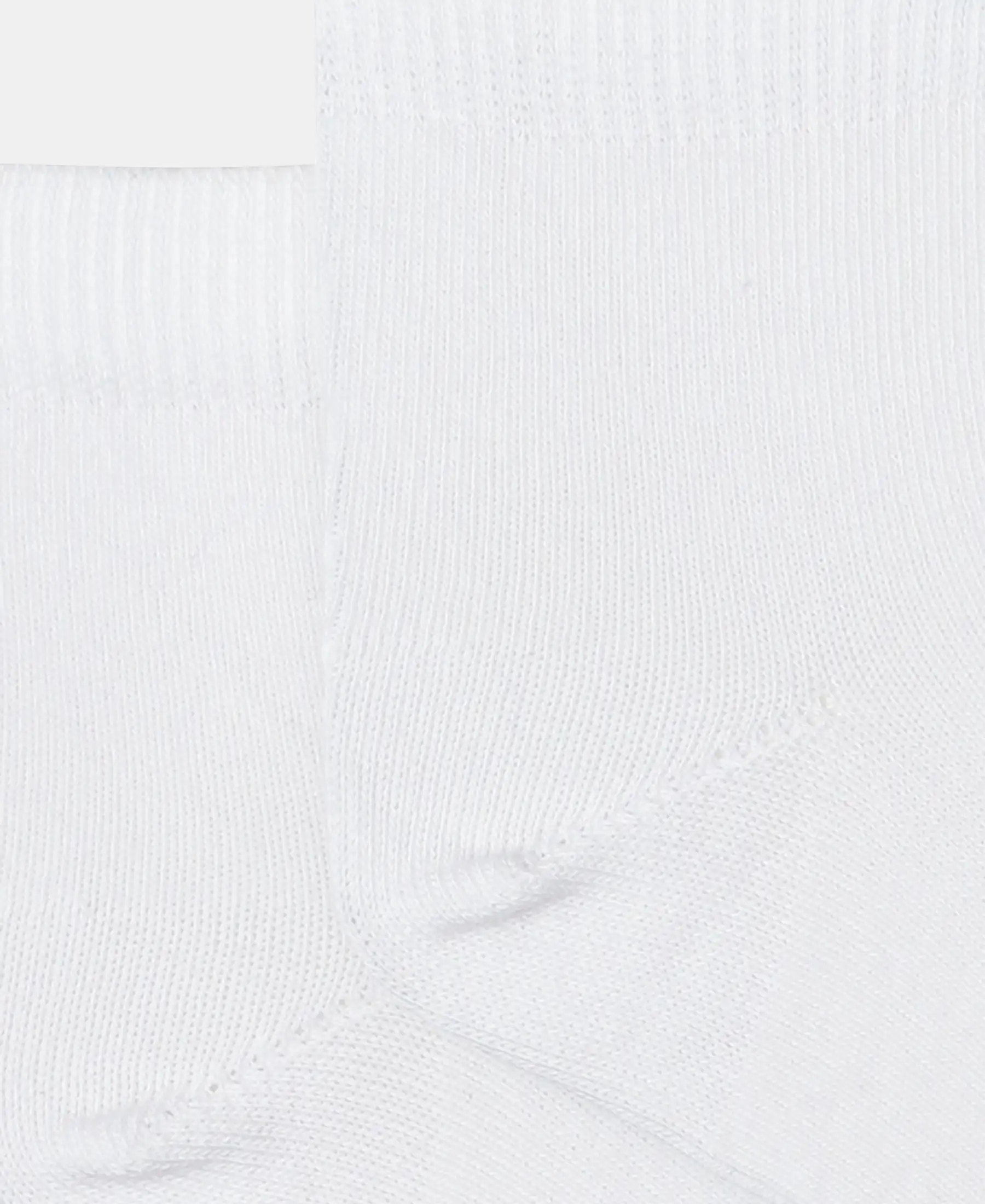 Kid's Compact Cotton Stretch Solid Ankle Length Socks With StayFresh Treatment - White (Pack of 2) - Image 3