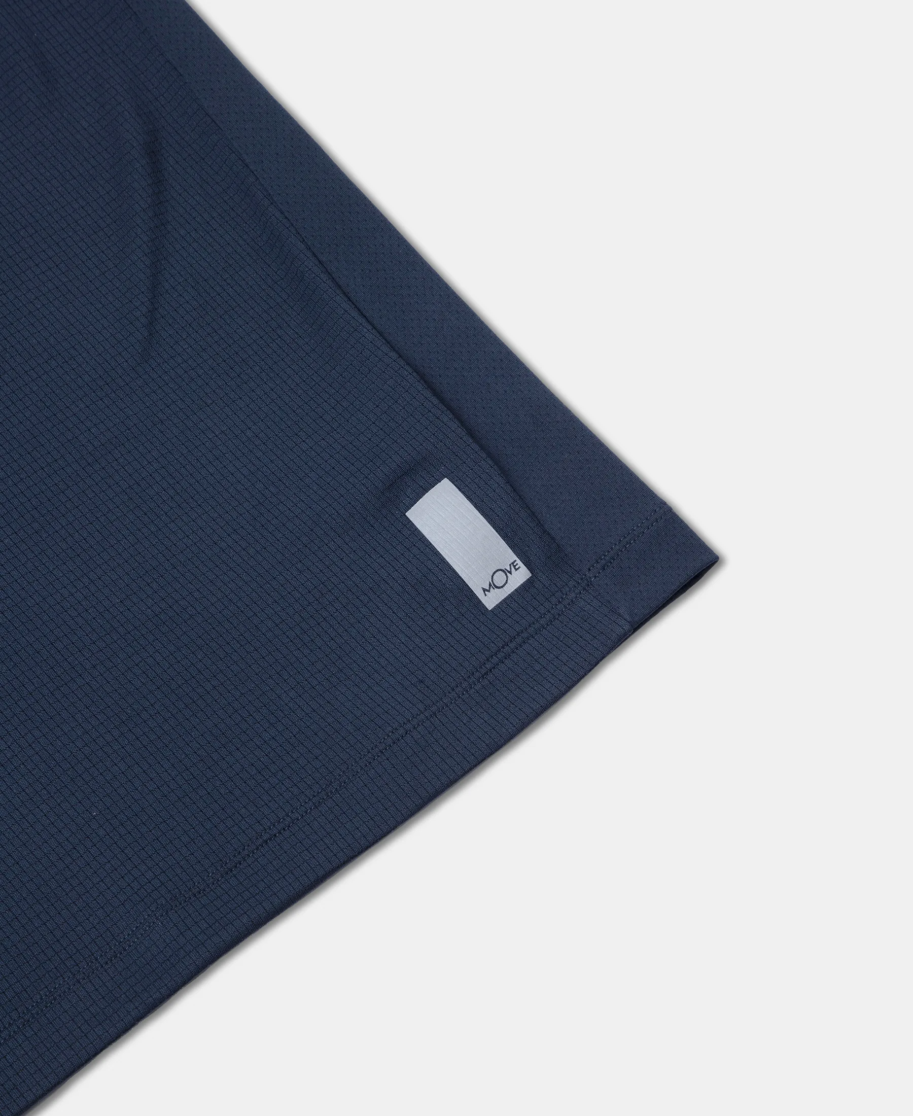 Lightweight Microfiber Solid Tank Top with Breathable Mesh - Navy - Image 13