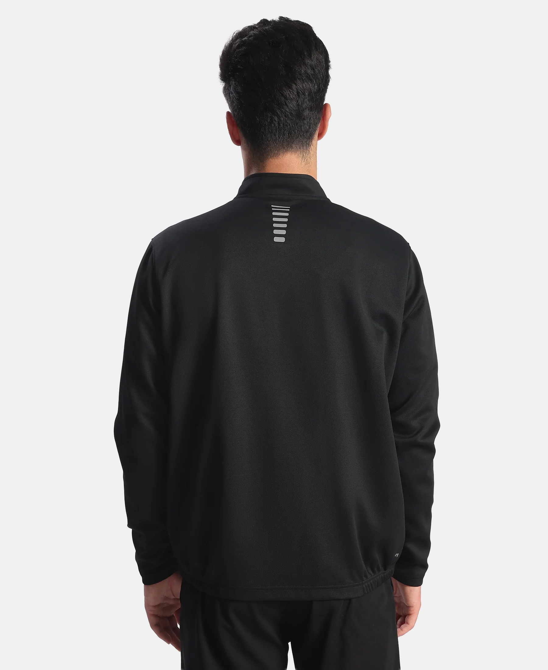 Microfiber Fabric Jacket with StayFresh Treatment - Black - Image 3
