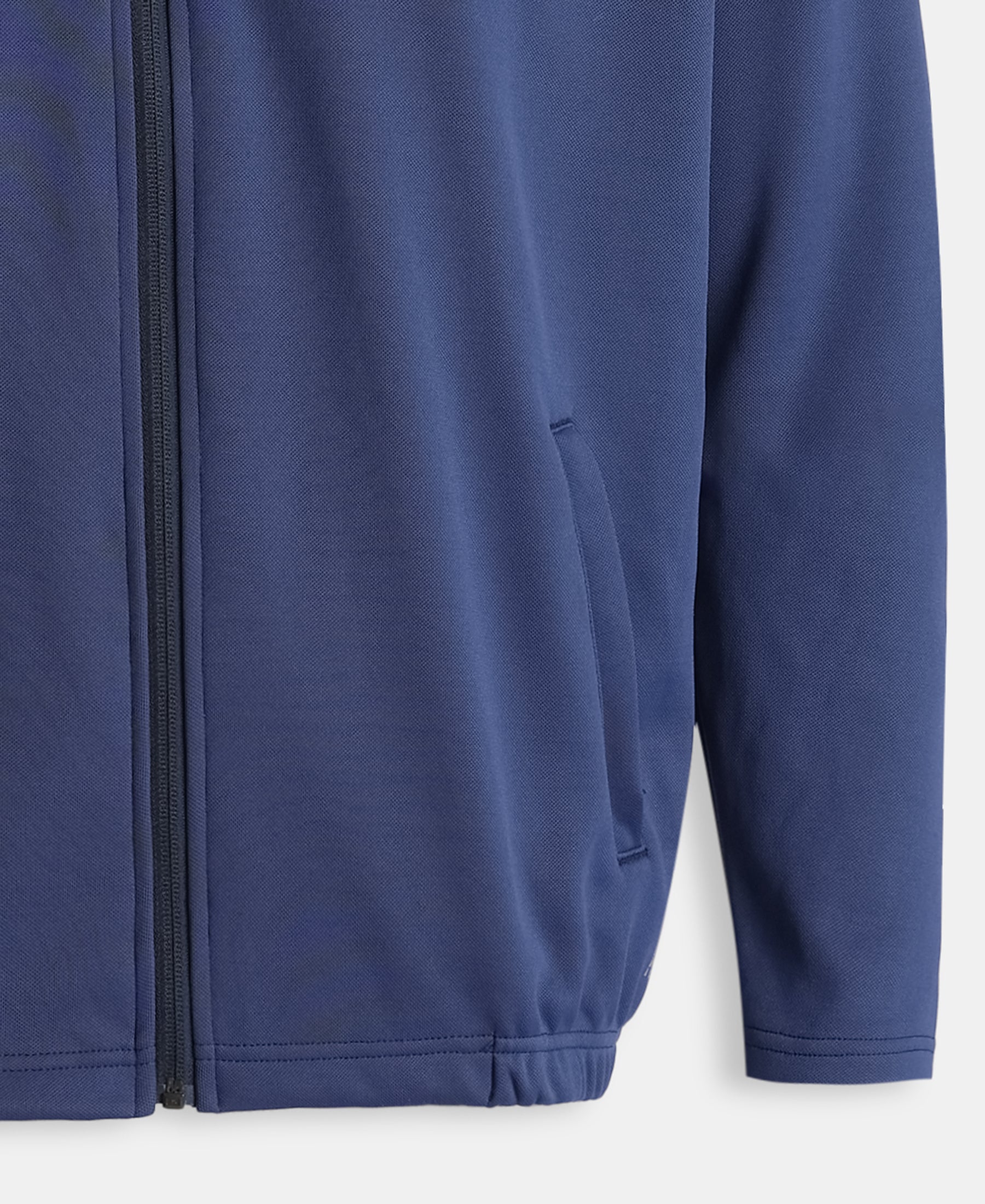 Microfiber Fabric Jacket with StayFresh Treatment - Navy & Grey - Image 9