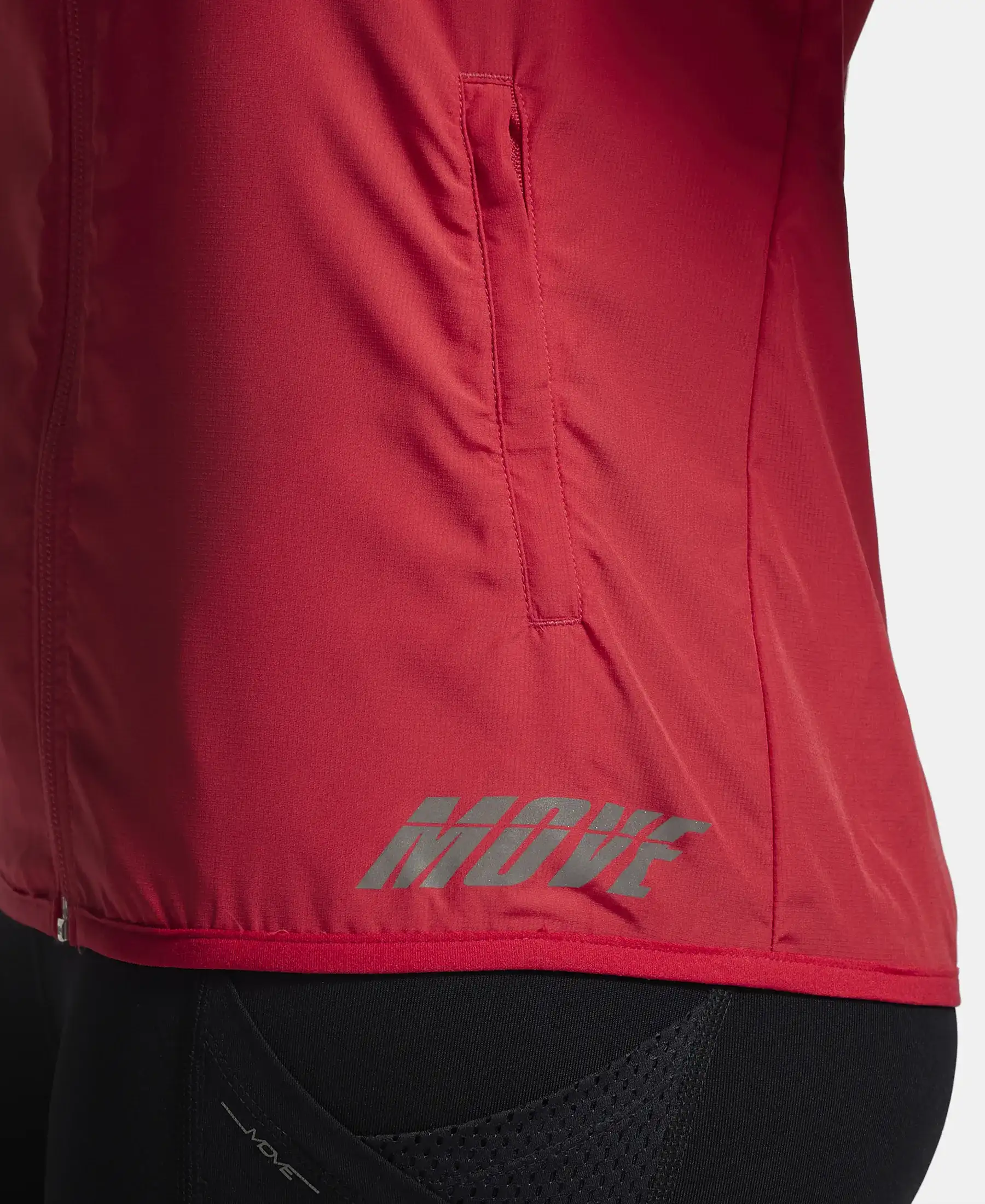 Microfiber Fabric Relaxed Fit Raglan Styled Water Resistant Hoodie Jacket - Virtual Pink - Image 8