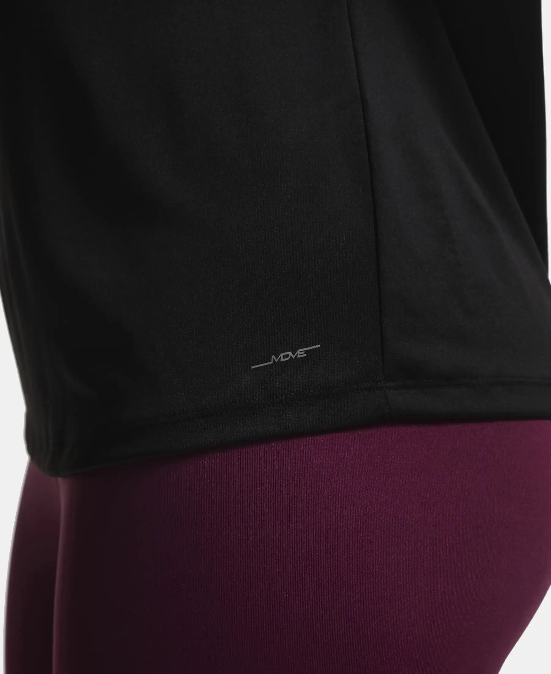 Microfiber Polyester Fabric Relaxed Fit Solid Round Neck Half Sleeve T-Shirt - Black - Image 7