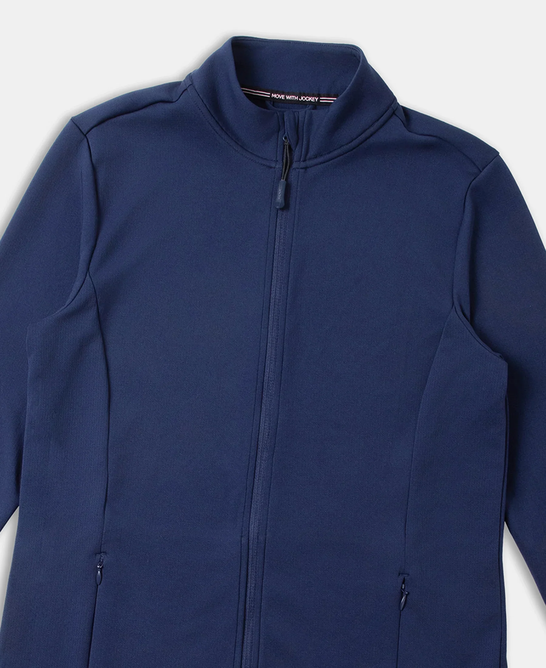 Microfiber Relaxed fit Jacket with Curved Back Hem and StayDry Treatment - Peacot - Image 9