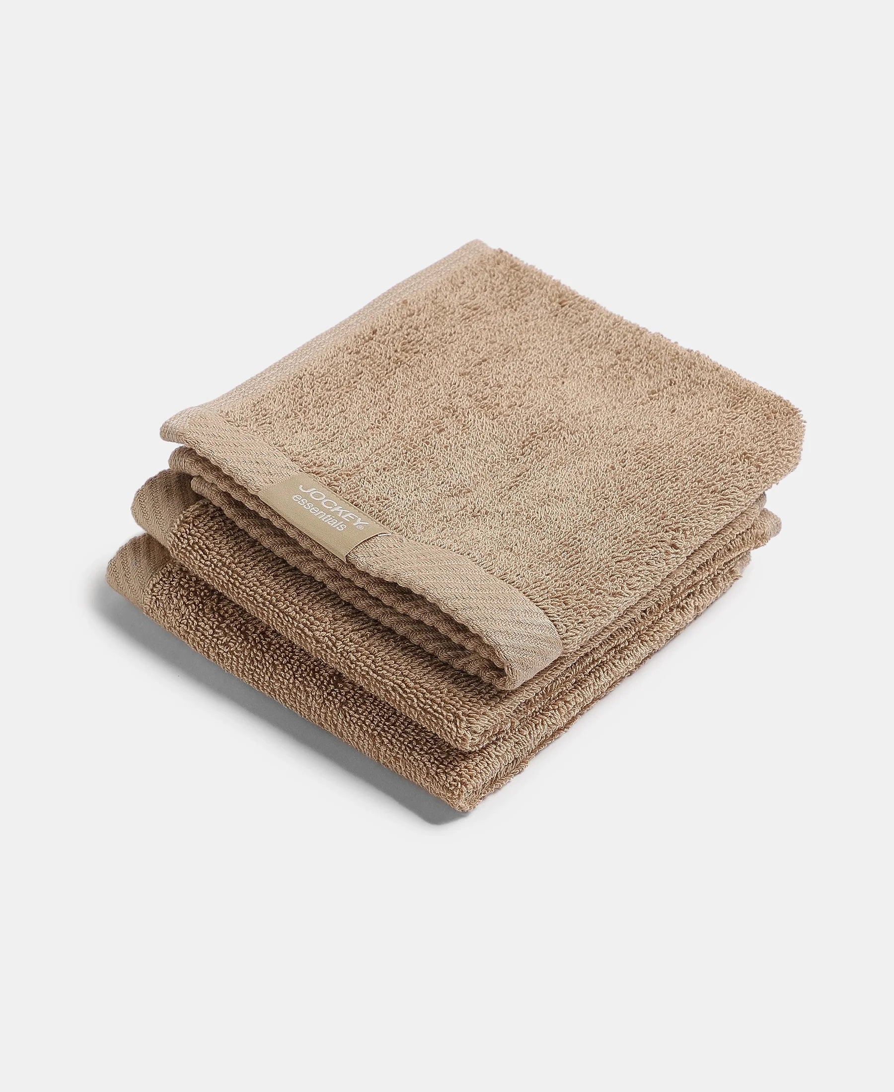 Pack of 6 Cotton Terry Ultrasoft and Durable Solid Face Towel - Camel & Burgundy - Image 7