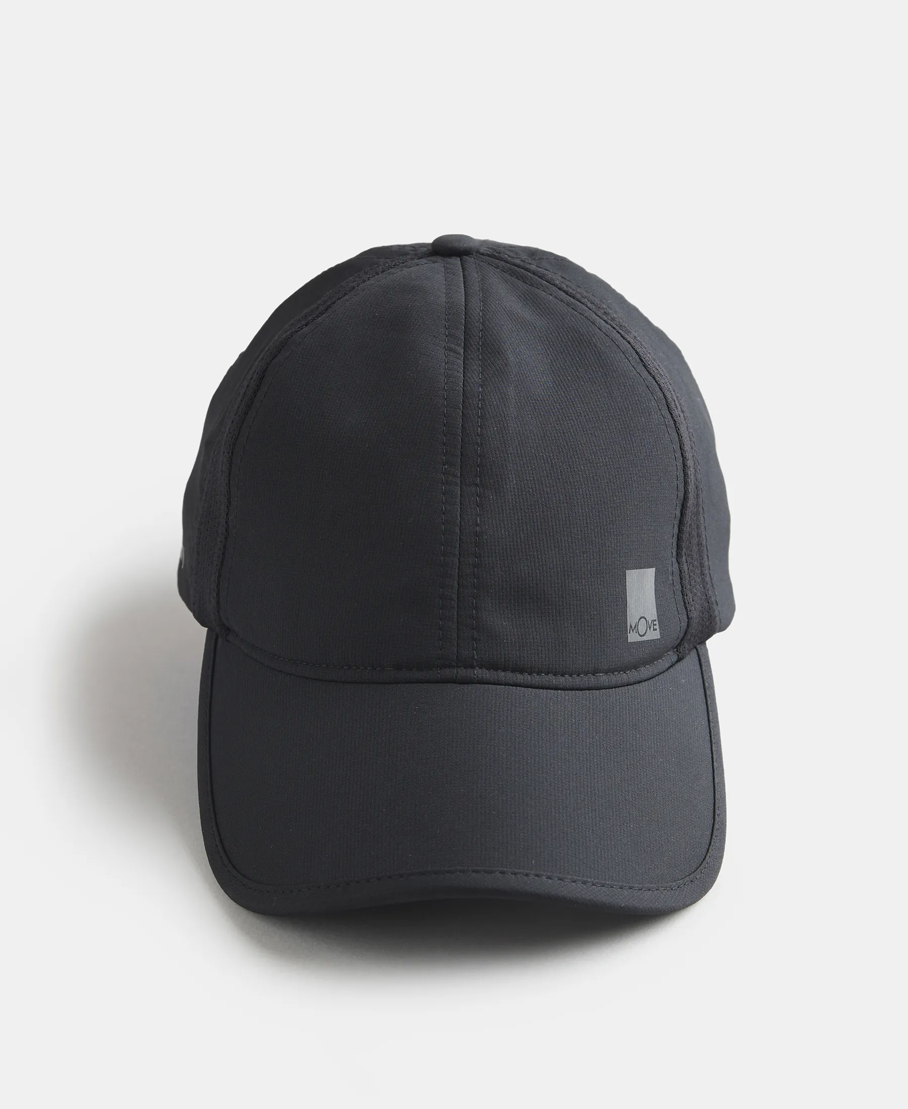 Polyester Solid Cap with Adjustable Back Closure and StayDry Technology - Black
