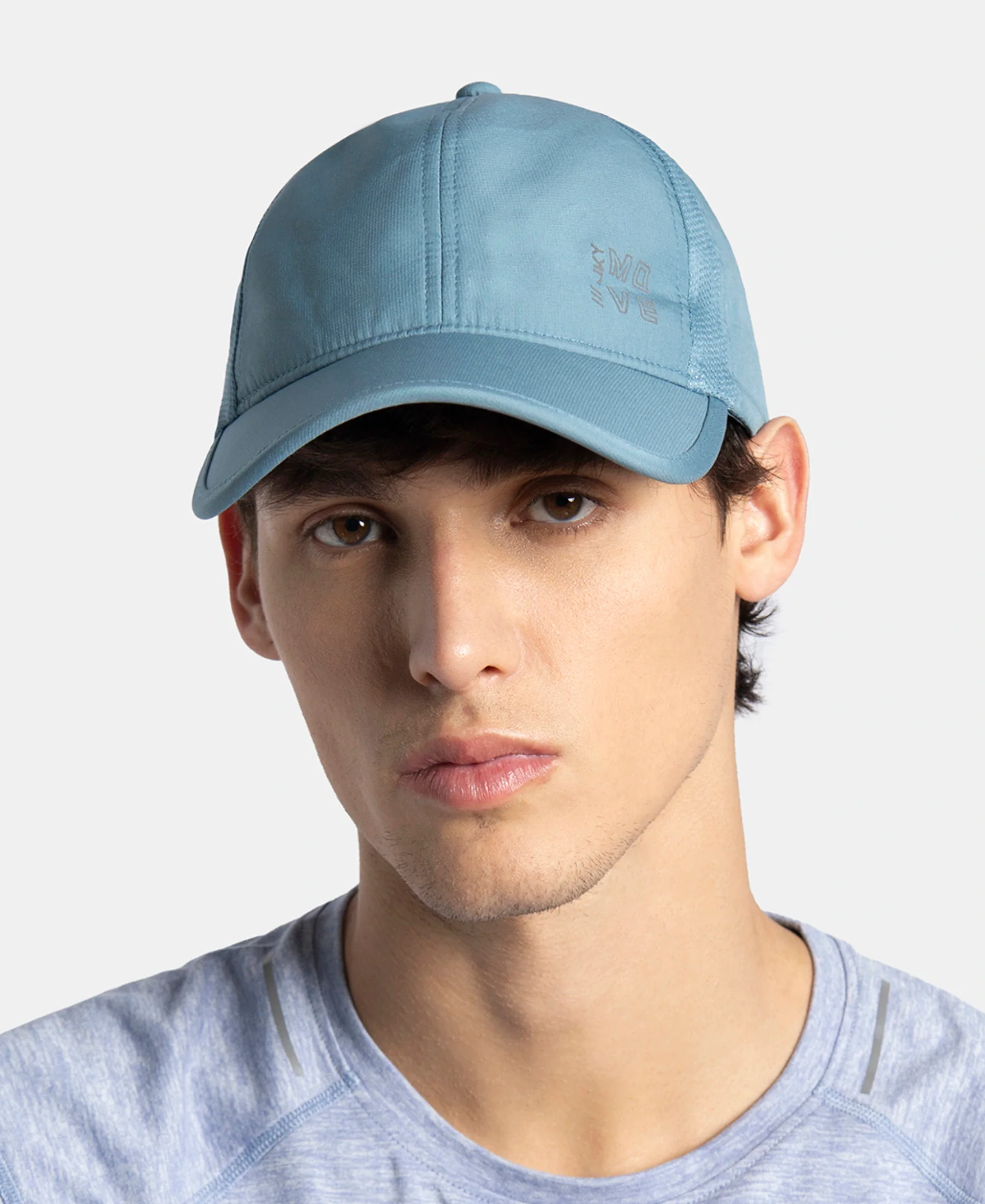 Polyester Solid Cap with Adjustable Back Closure and StayDry Technology - Provincial Blue - Image 5