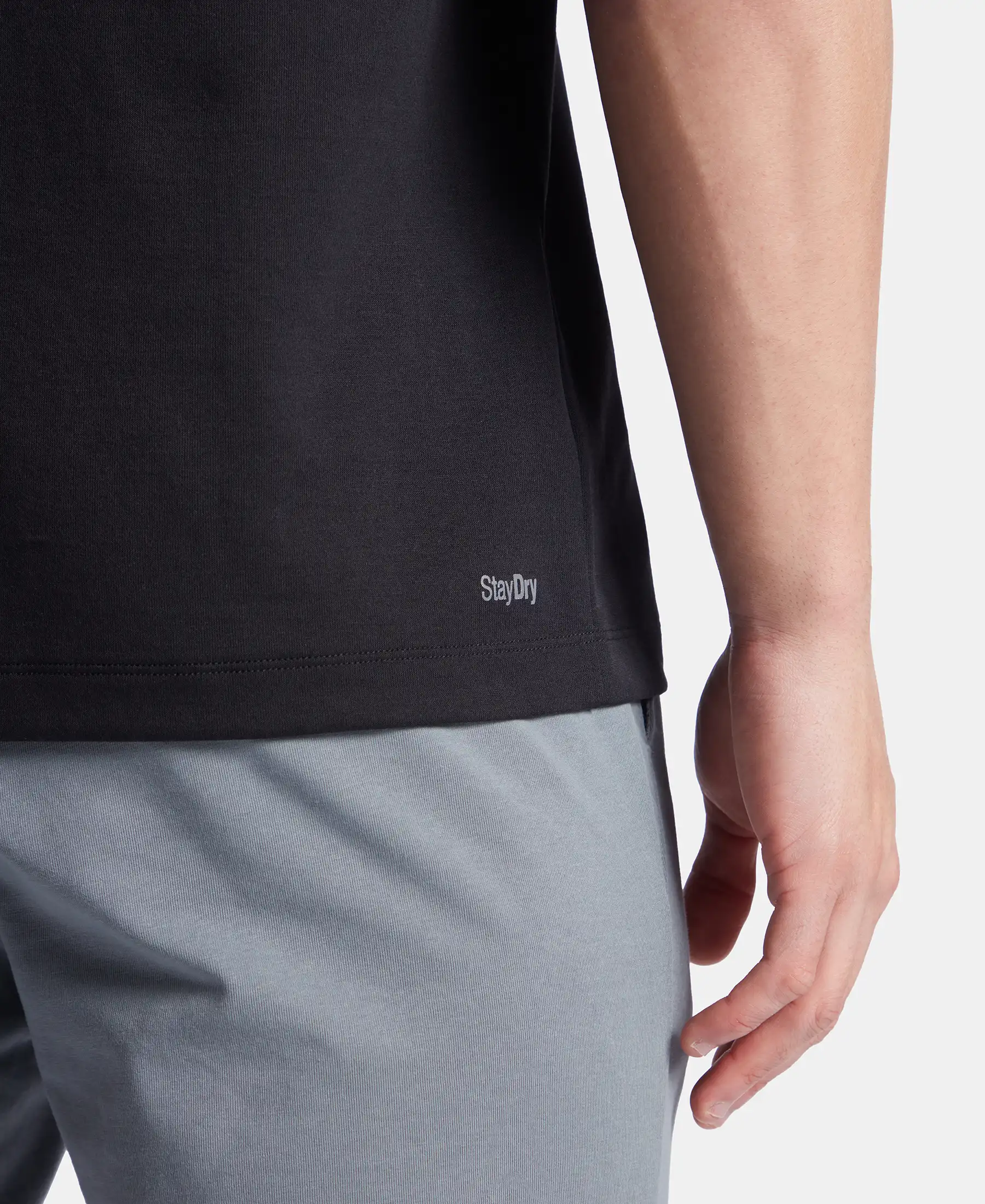 Super Combed Cotton Blend Graphic Printed Round Neck Half Sleeve T-Shirt with Stay Fresh Treatment - Black New - Image 8