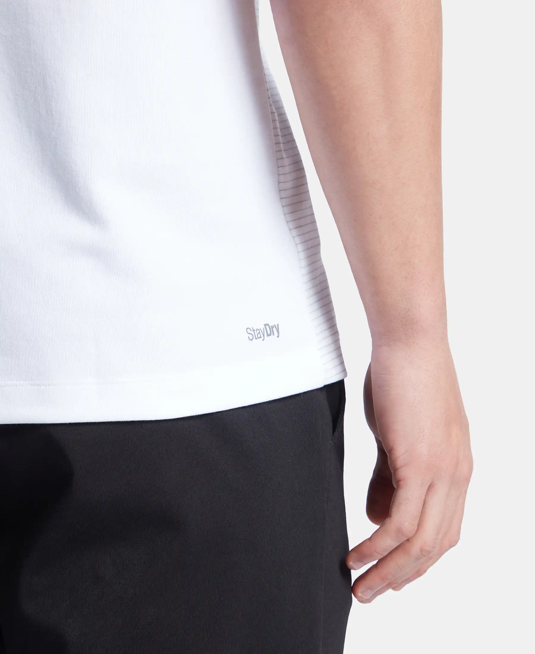 Super Combed Cotton Blend Graphic Printed Round Neck Half Sleeve T-Shirt with Stay Fresh Treatment - White New - Image 9