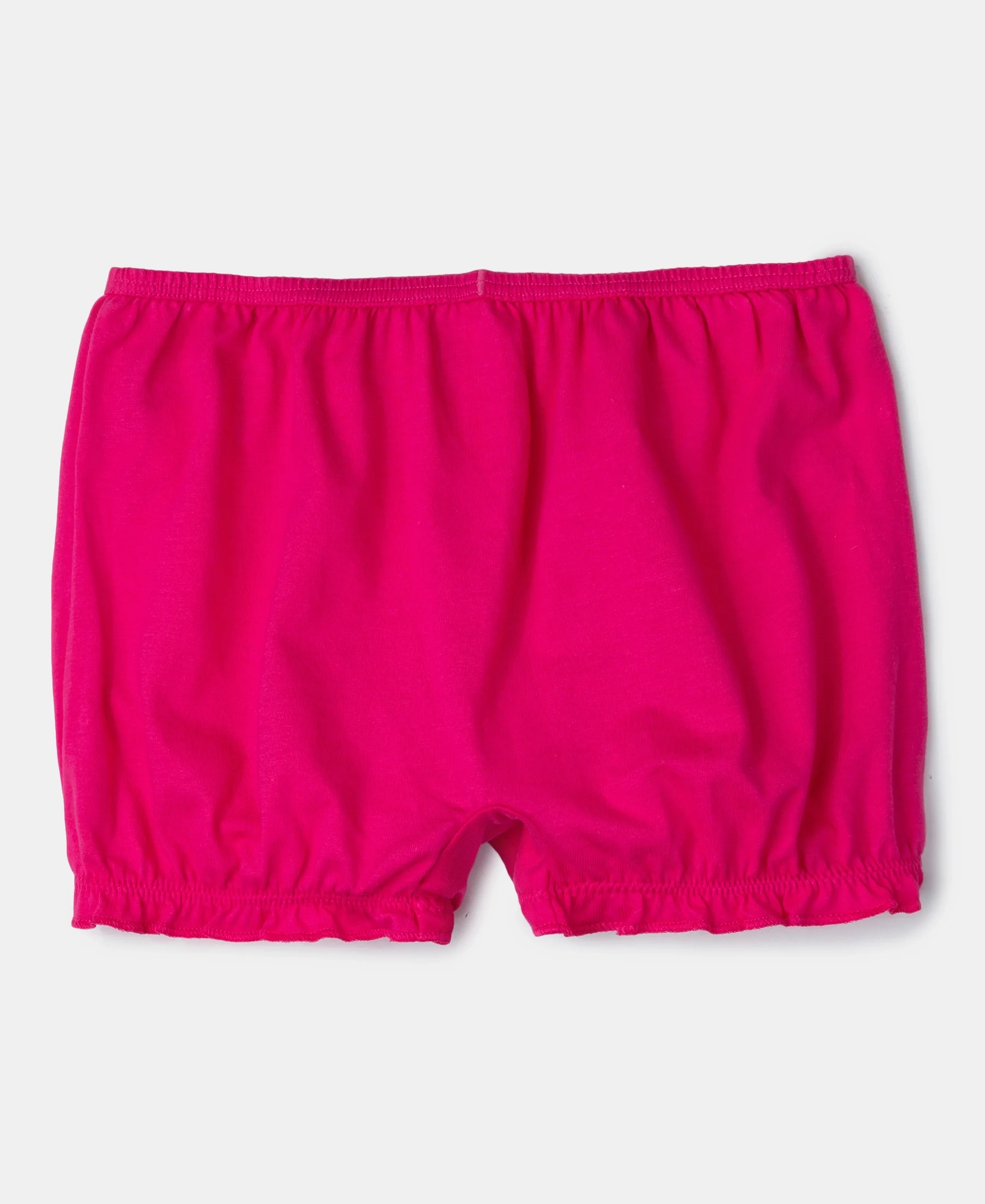 Super Combed Cotton Bloomers with Ultrasoft Waistband - Lavendula, Beetroot Pink & Angel Blue (Pack of 3) - Image 3