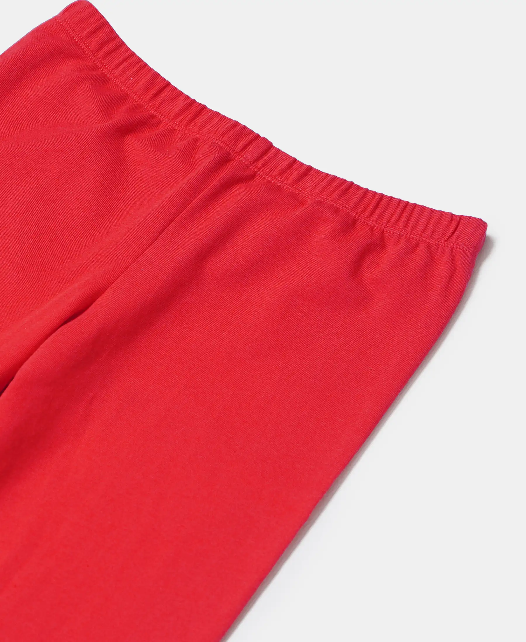 Girl's Super Combed Cotton Elastane Stretch Leggings - Assorted - Image 13