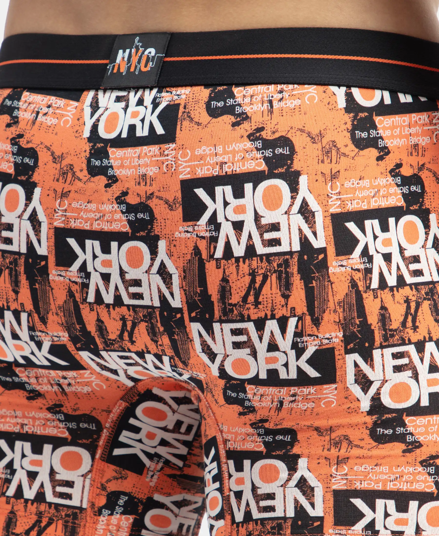 Super Combed Cotton Elastane Printed Boxer Brief with Ultrasoft Waistband - Flamingo - Image 8