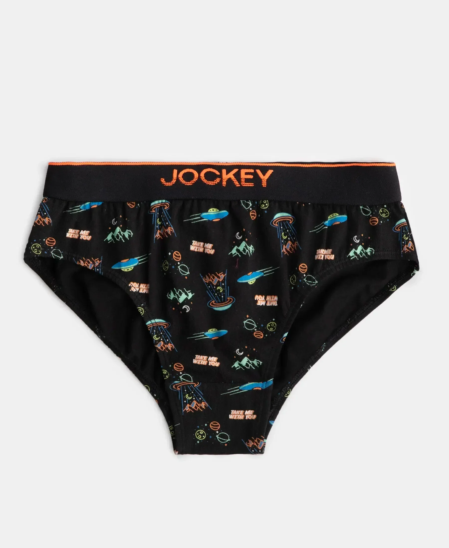 Super Combed Cotton Elastane Stretch Printed Brief with Ultrasoft Waistband - Chilli Pepper & Black (Pack of 2) - Image 6