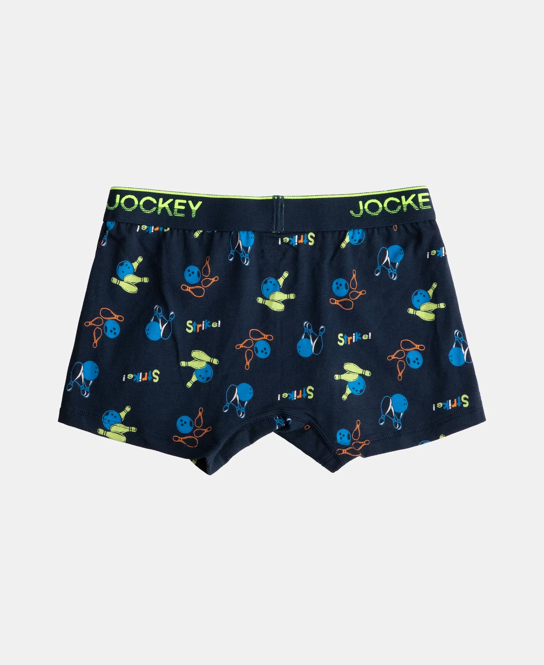 Super Combed Cotton Elastane Stretch Printed Trunk with Ultrasoft Waistband - Navy & Billiard Green (Pack of 2) - Image 7