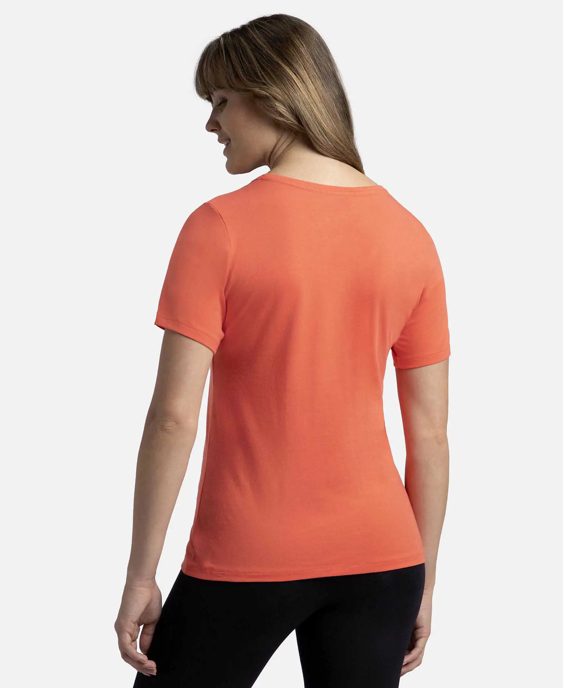 Super Combed Cotton Elastane Stretch Regular Fit Graphic Printed Round Neck Half Sleeve T-Shirt - Dubarry print050 - Image 3