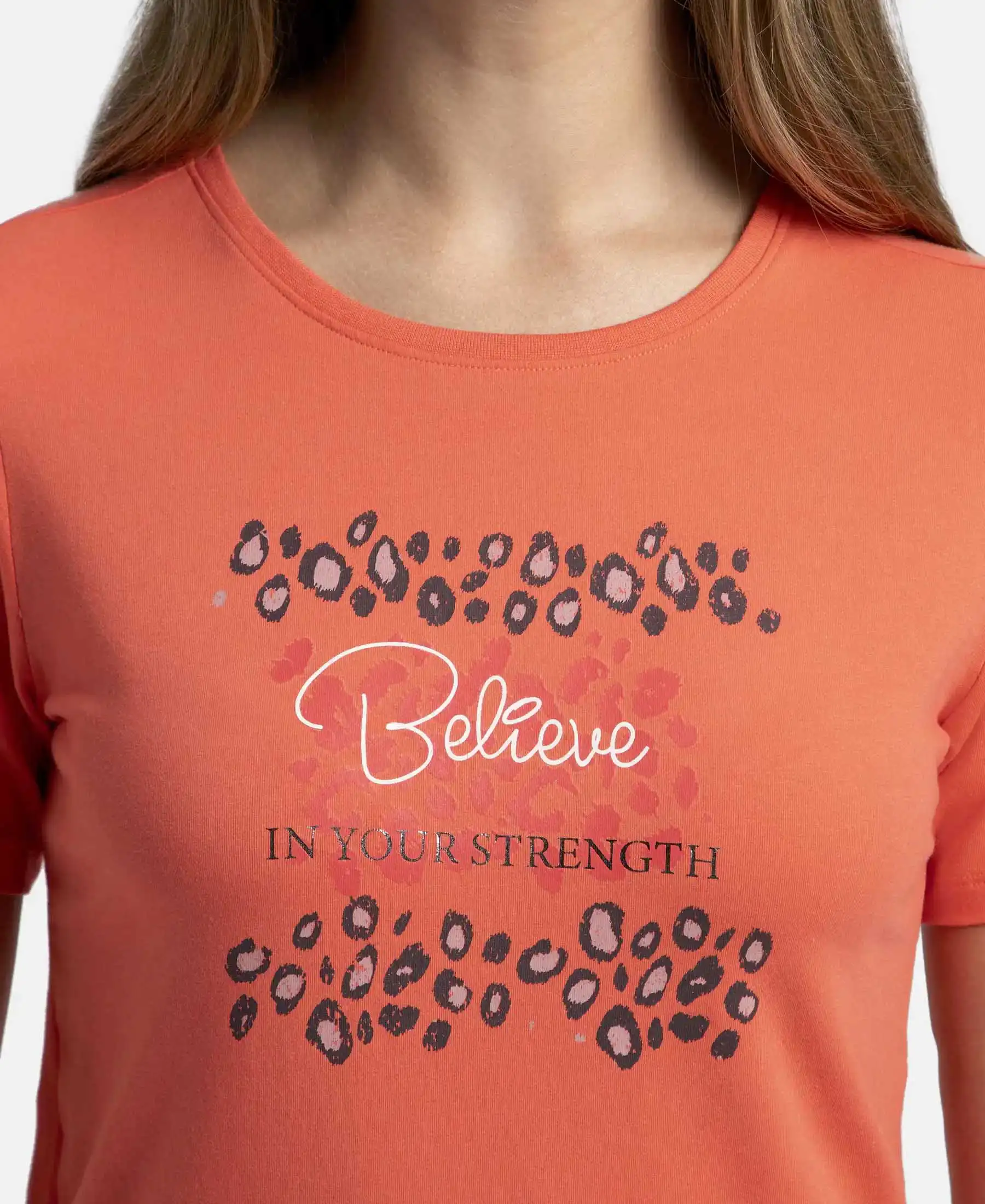 Super Combed Cotton Elastane Stretch Regular Fit Graphic Printed Round Neck Half Sleeve T-Shirt - Dubarry print050 - Image 7