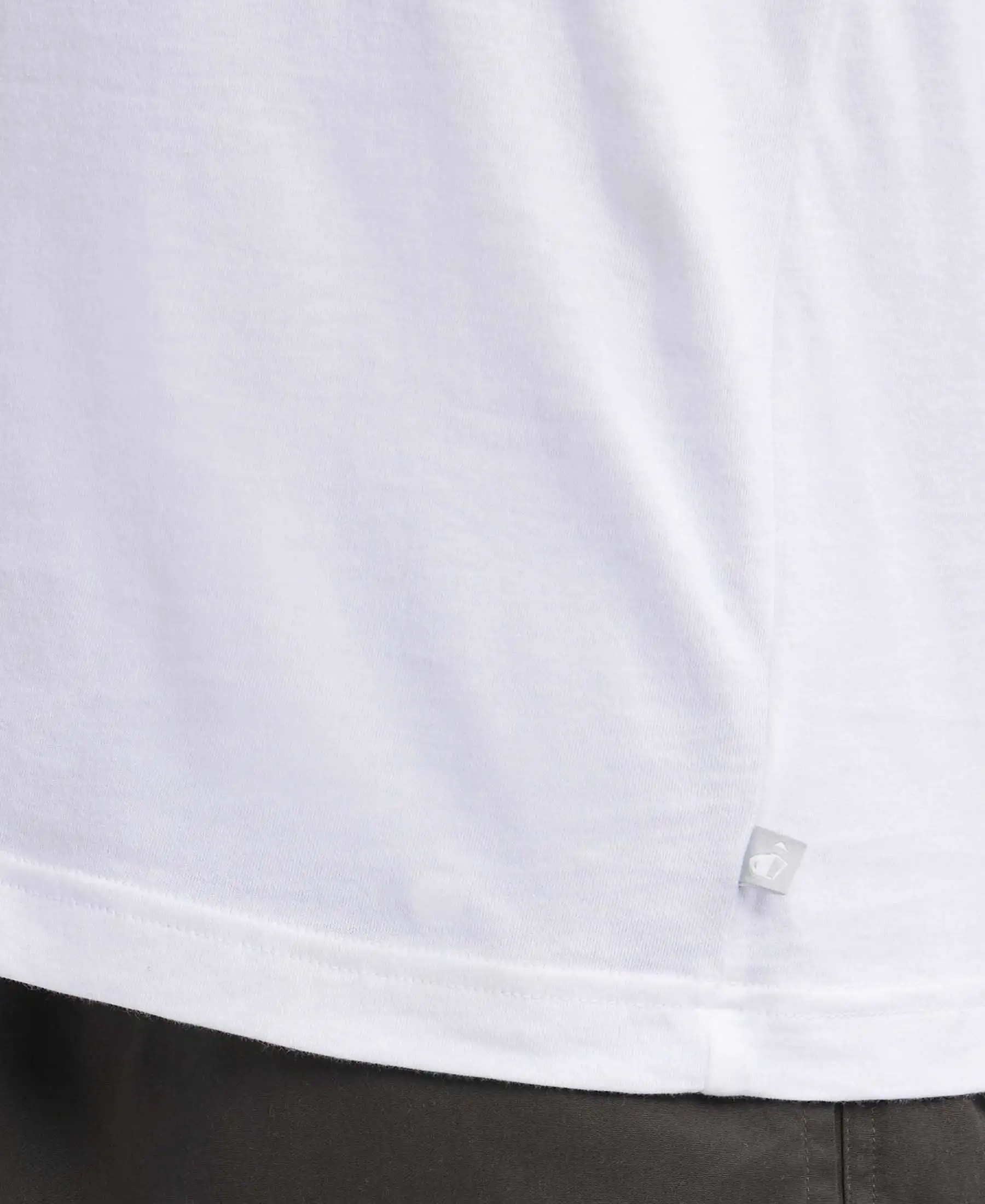 Super Combed Cotton Half Sleeved Inner T-Shirt - White - Image 7