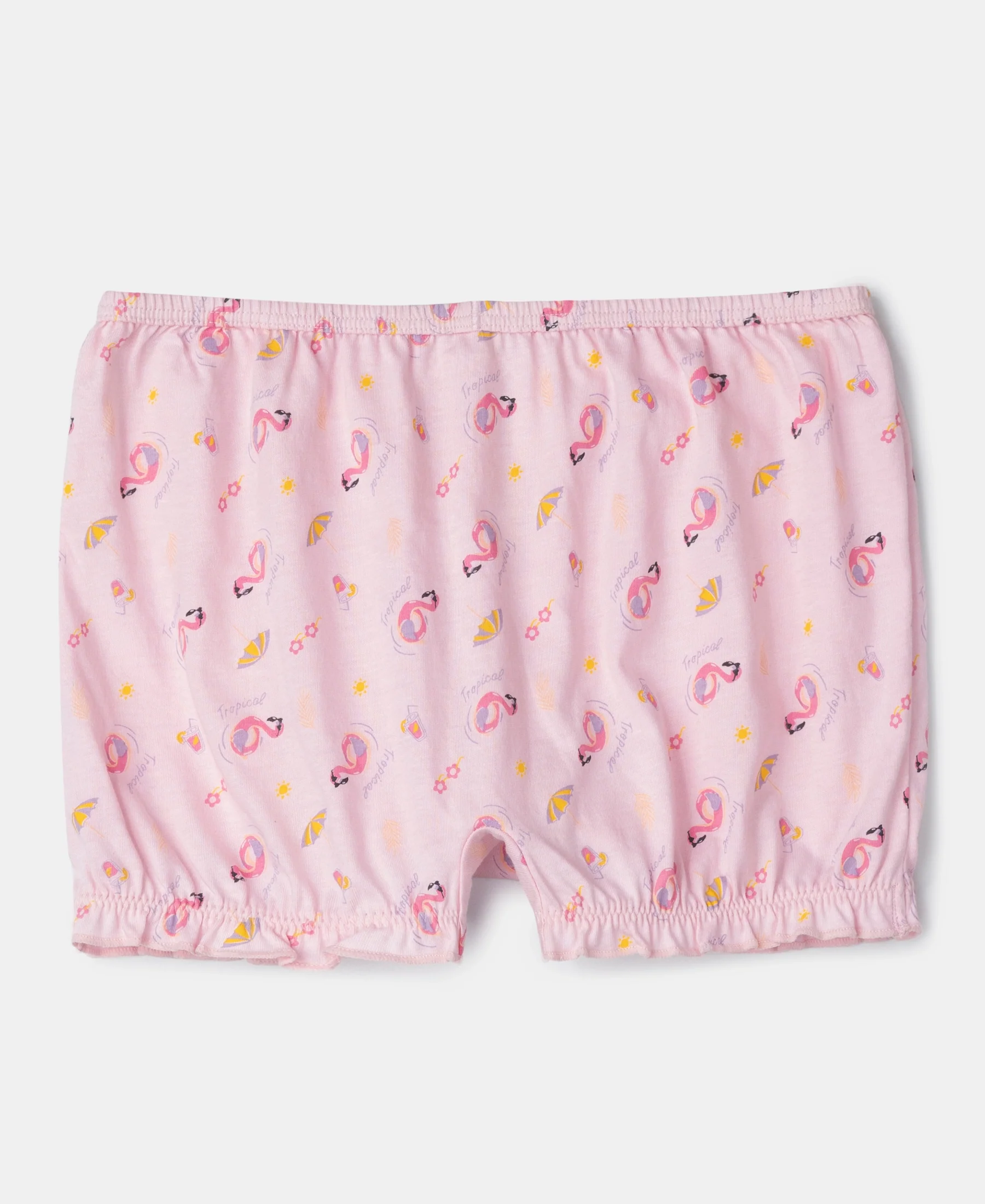 Super Combed Cotton Printed Bloomers with Ultrasoft Waistband - Fairy Tale & Lemon Meringue (Pack of 2) - Image 3