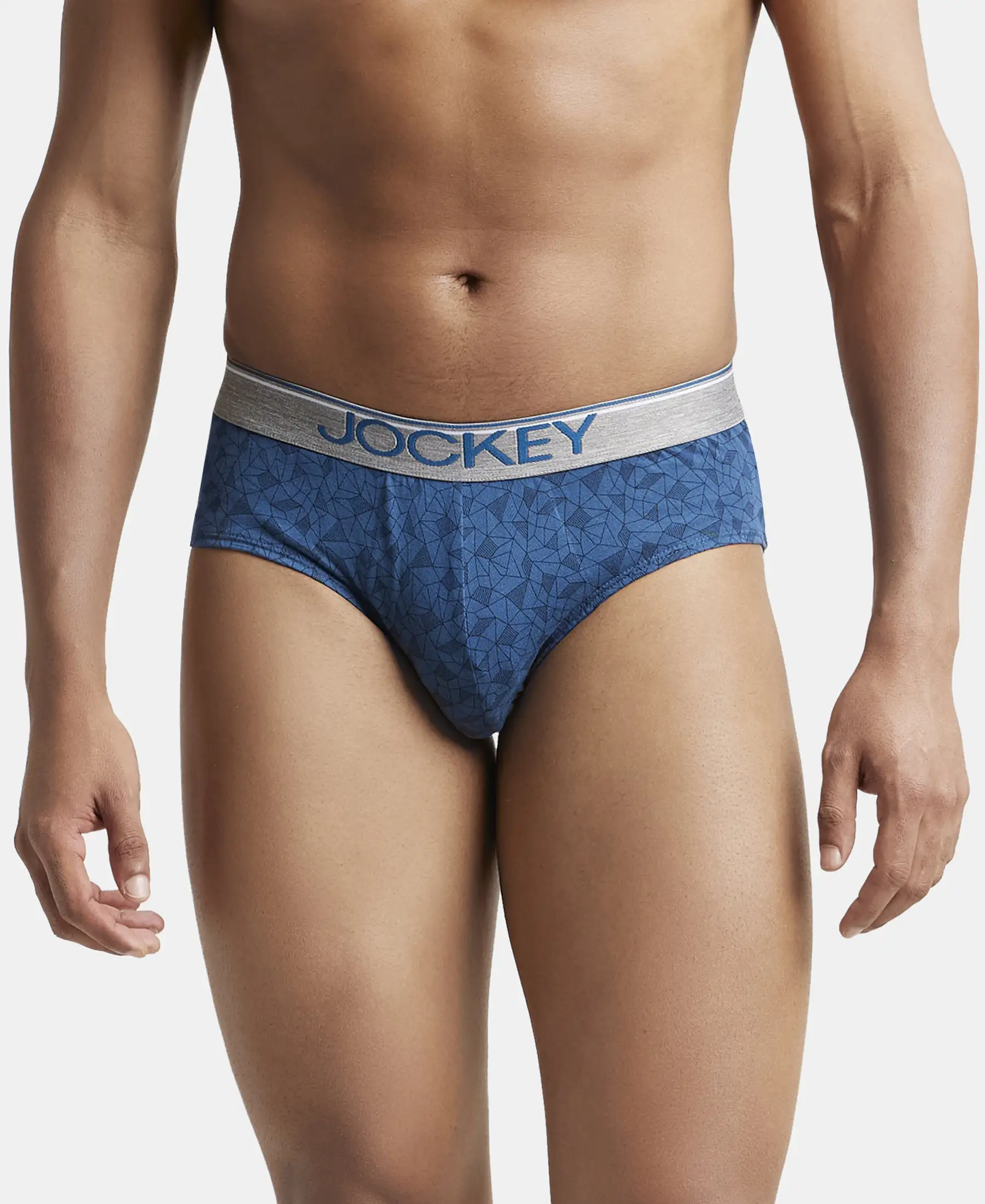 Super Combed Cotton Printed Brief with Ultrasoft Waistband - Assorted (Pack of 2) - Image 10