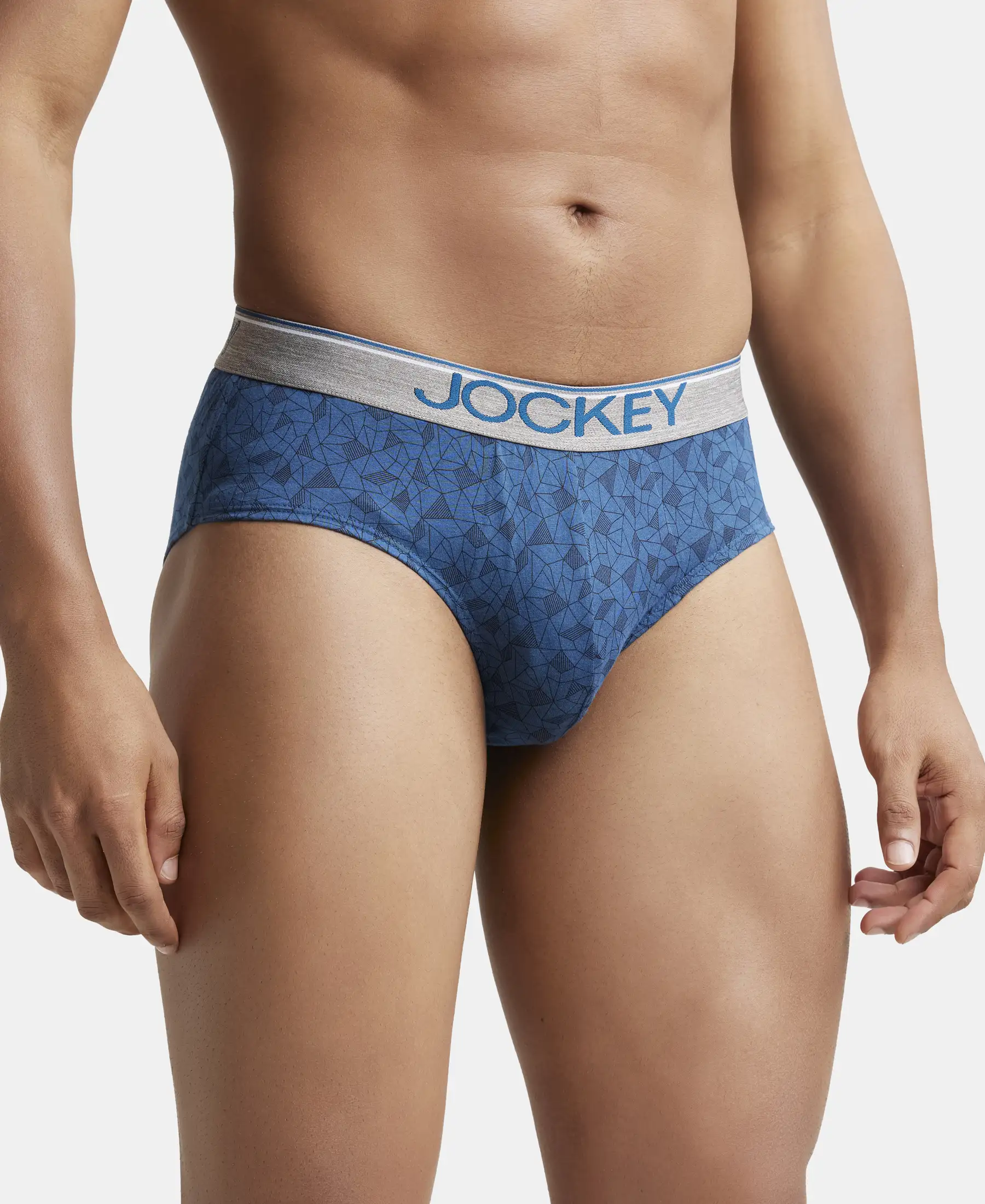 Super Combed Cotton Printed Brief with Ultrasoft Waistband - Assorted (Pack of 2) - Image 11