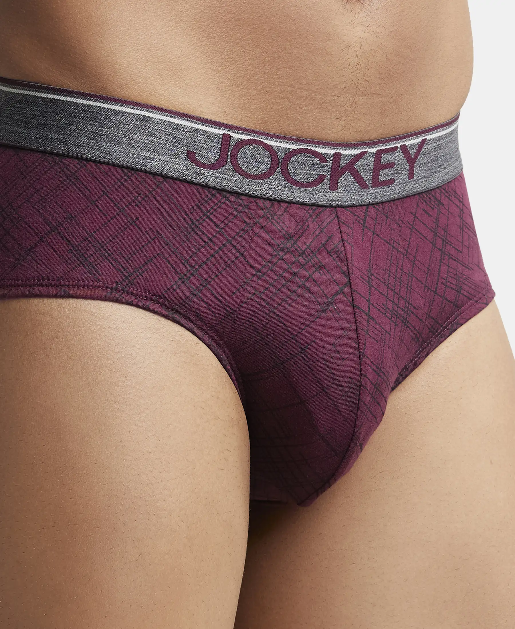 Super Combed Cotton Printed Brief with Ultrasoft Waistband - Assorted (Pack of 2) - Image 6