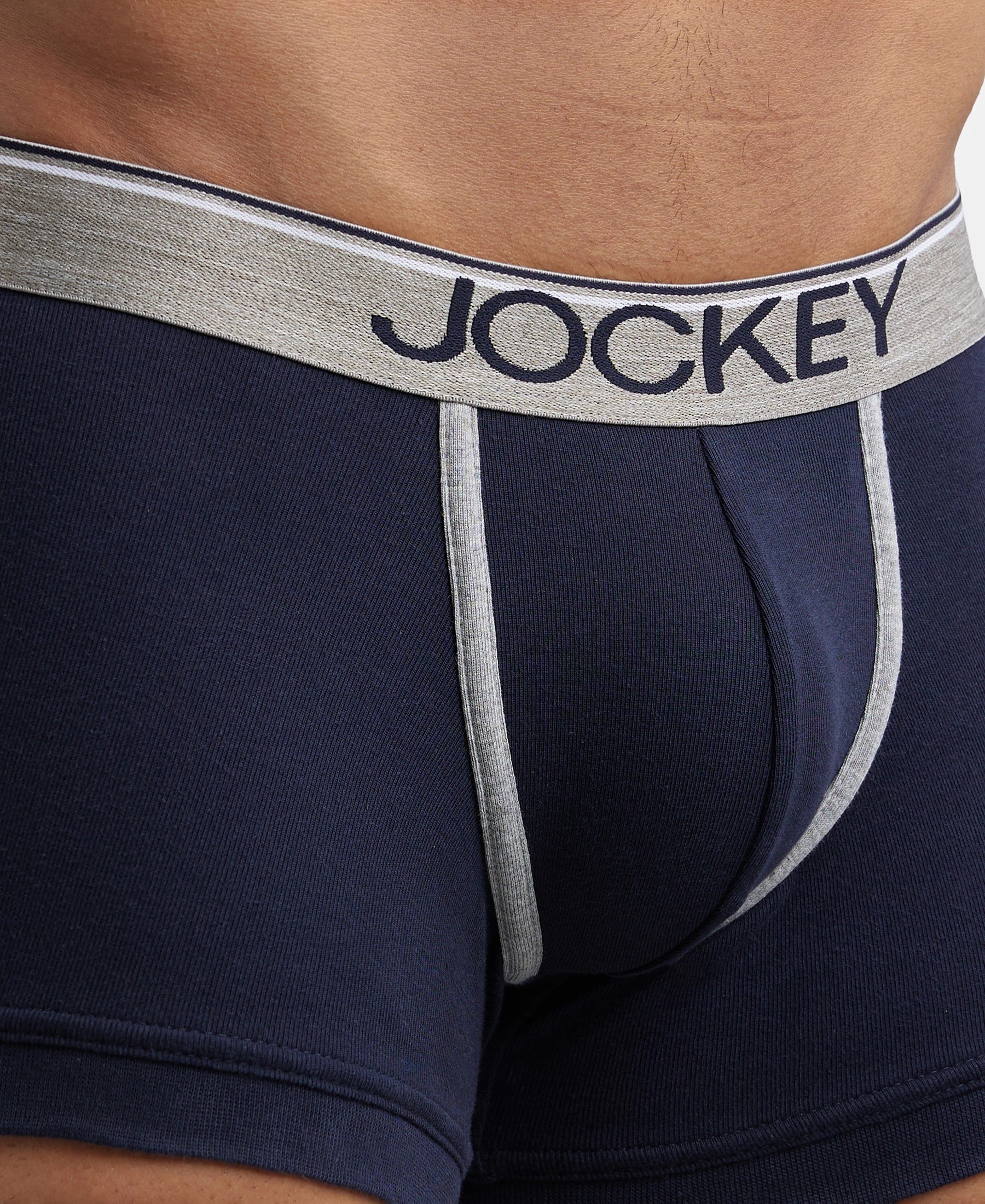 Super Combed Cotton Rib Solid Trunk with Ultrasoft Waistband - Deep Navy - Image 7