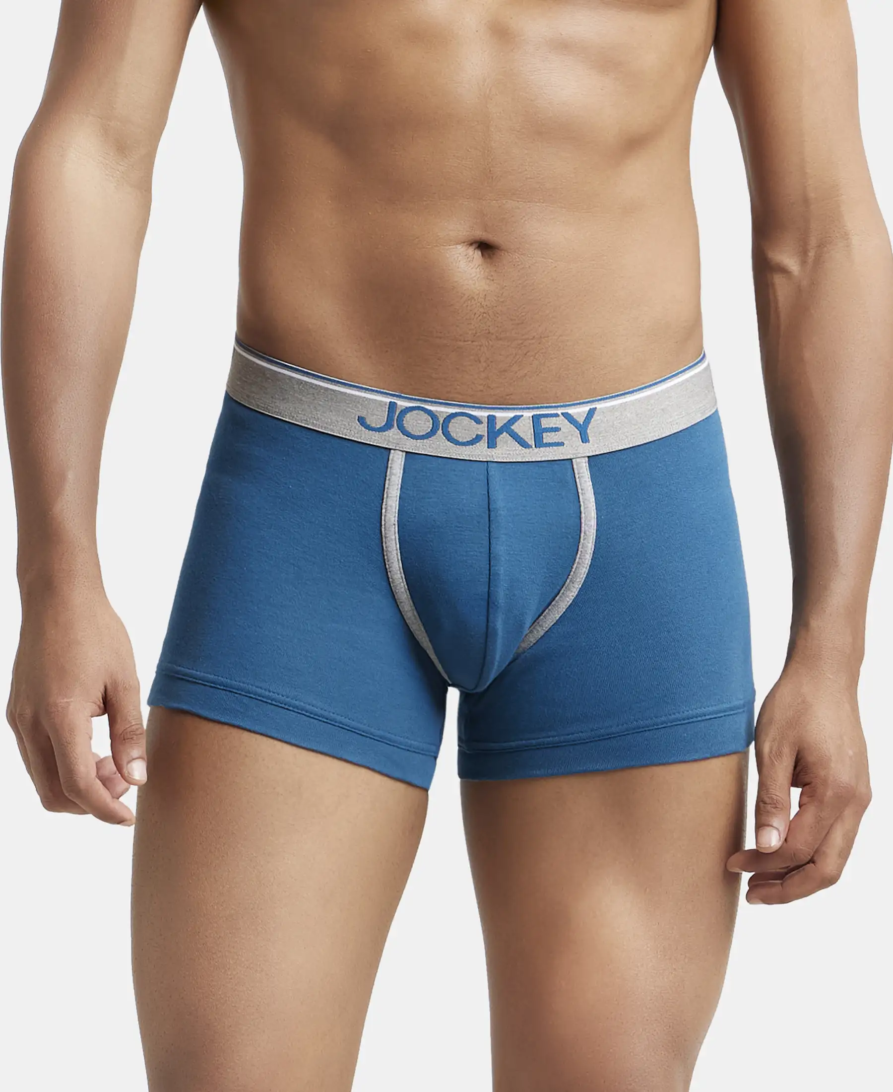 Super Combed Cotton Rib Solid Trunk with Ultrasoft Waistband - Seaport Teal (Pack of 2) - Image 7