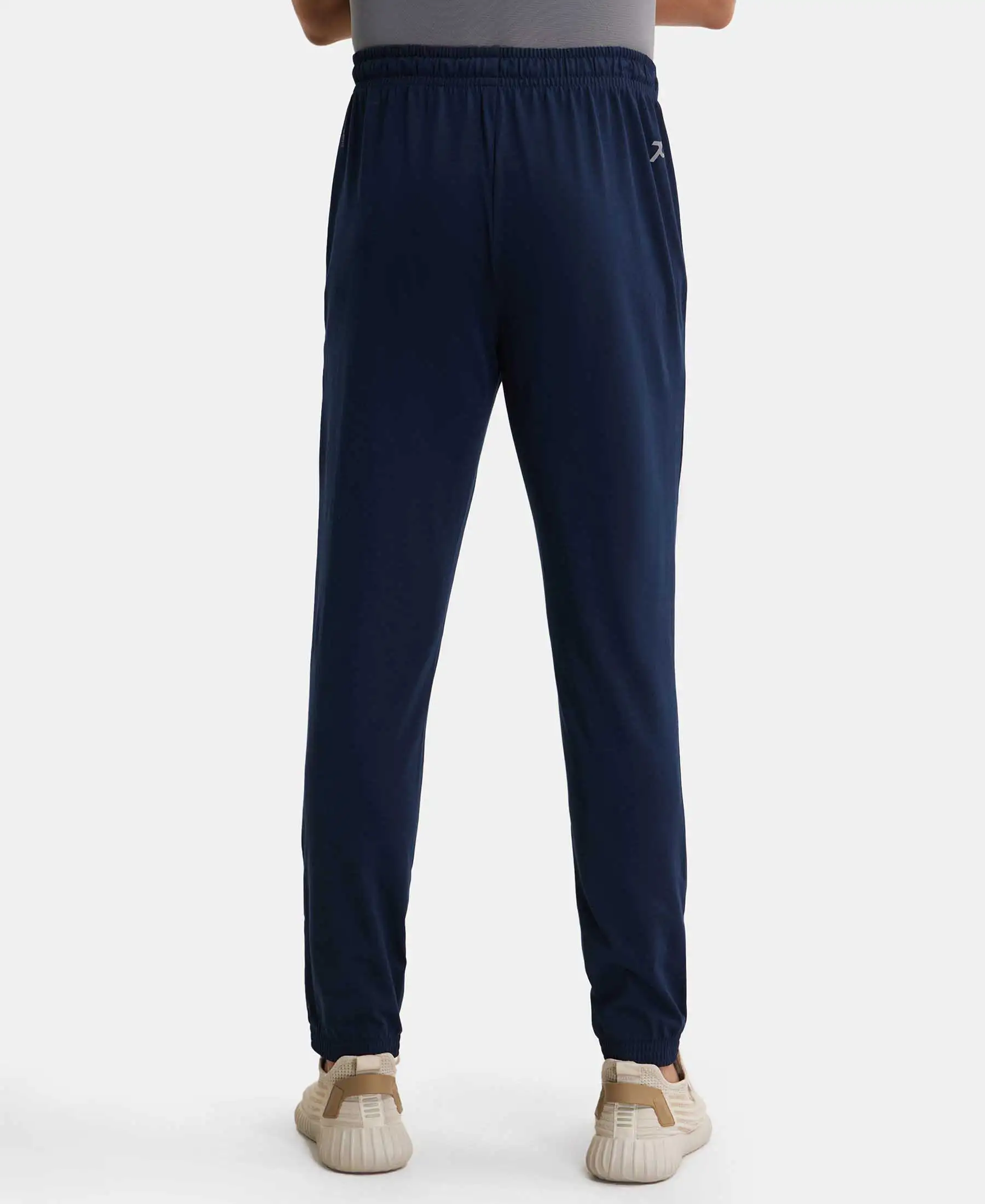Super Combed Cotton Rich Jogger with StayFresh Treatment - Navy - Image 3