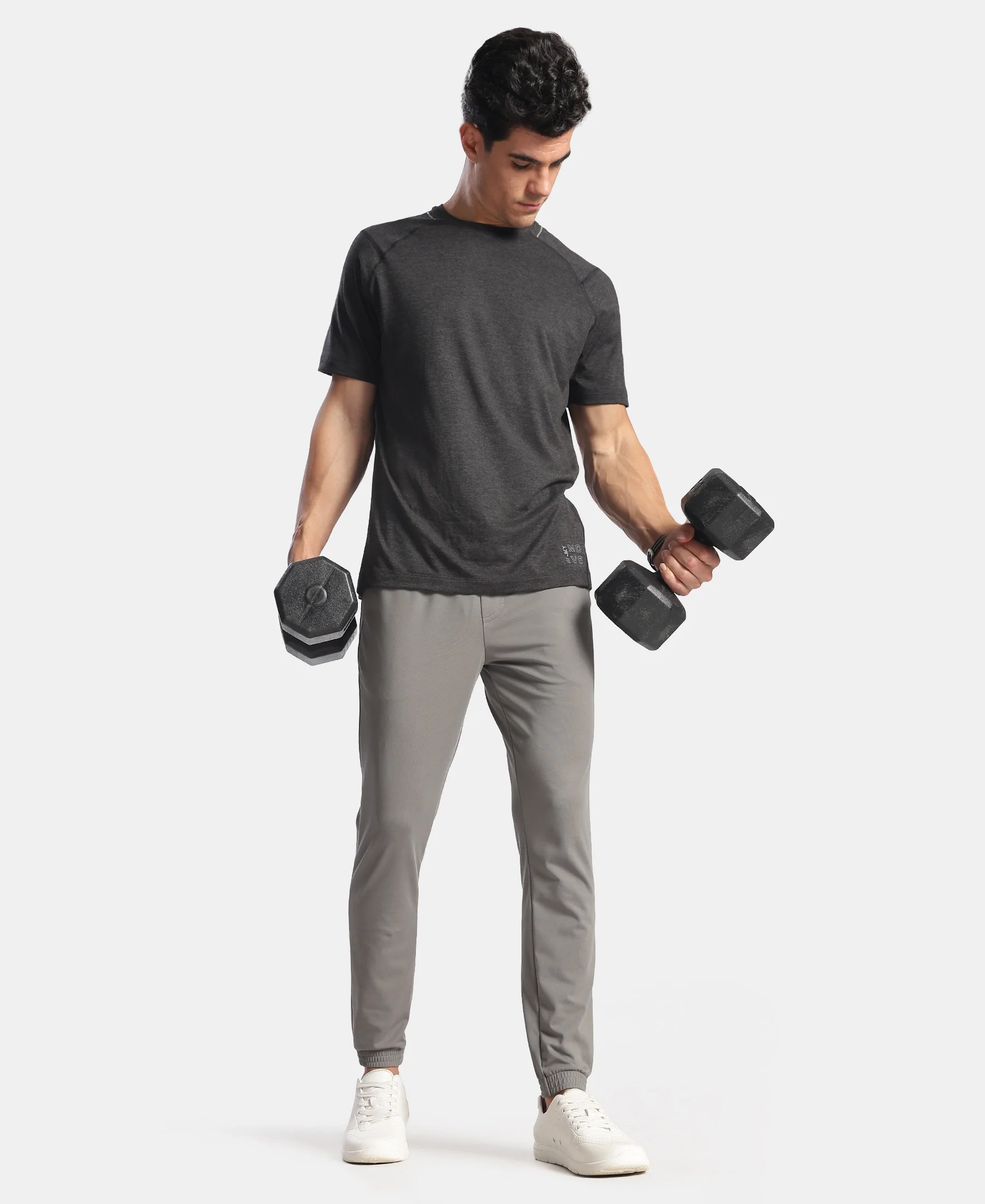 Super Combed Cotton Rich Jogger with StayFresh Treatment - Weathervane - Image 6