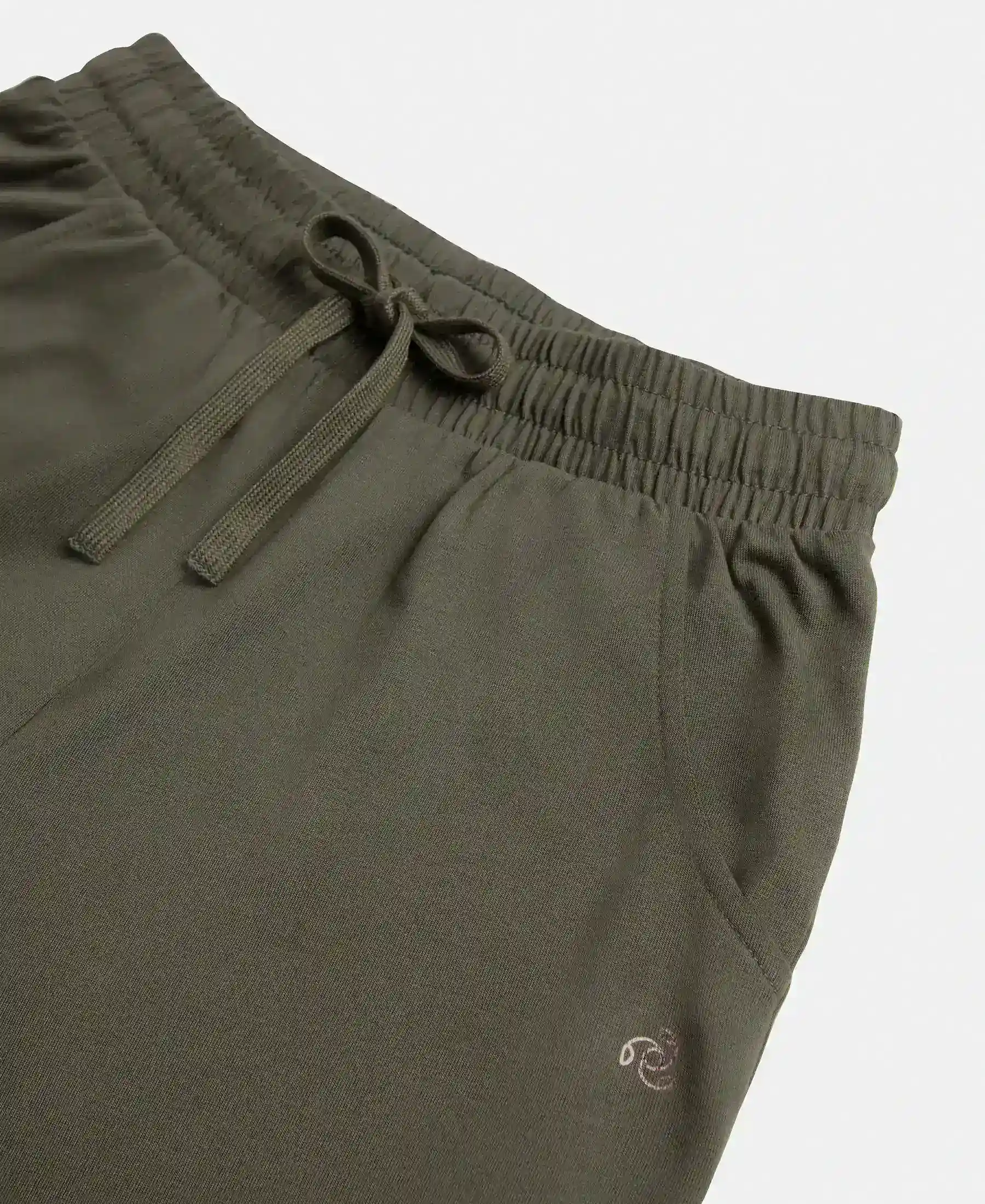 Super Combed Cotton Rich Regular Fit Shorts with Side Pockets - Beetle - Image 8