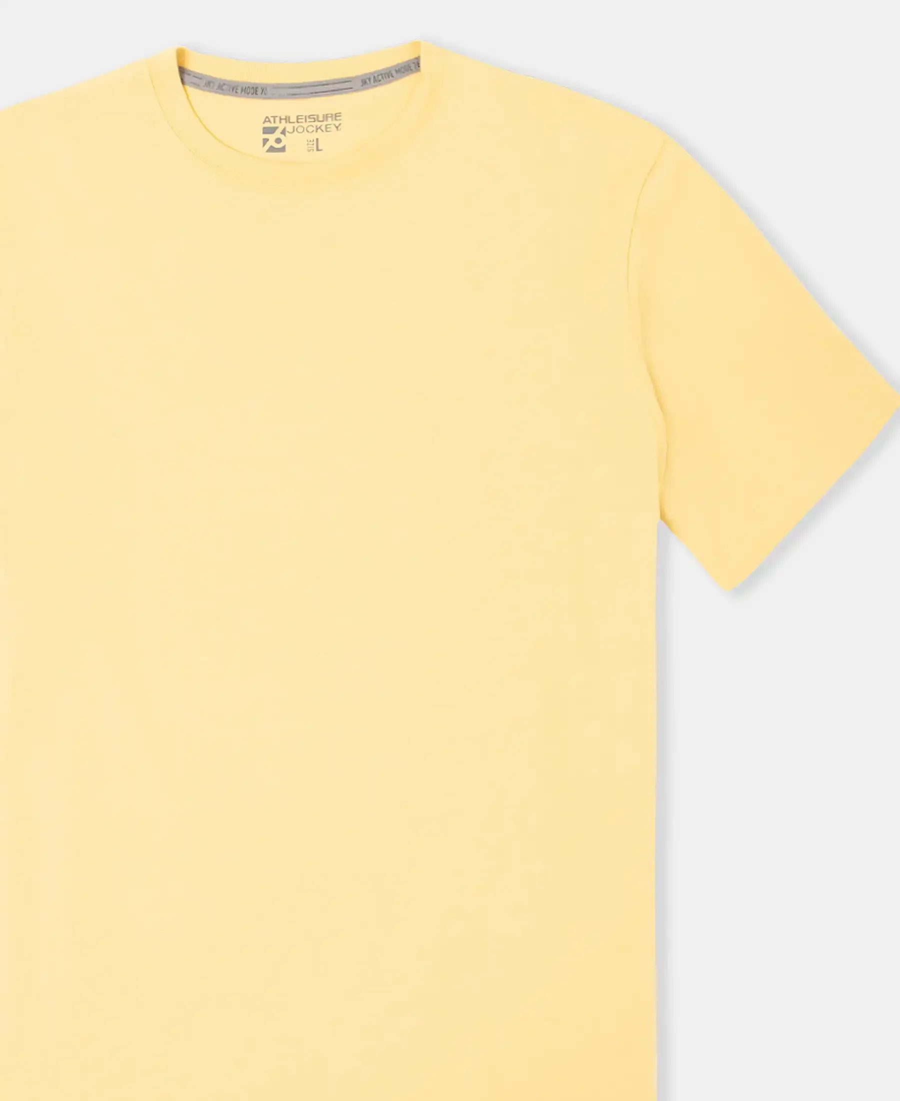 Super Combed Cotton Rich Round Neck Half Sleeve T-Shirt - Ochre - Image 8