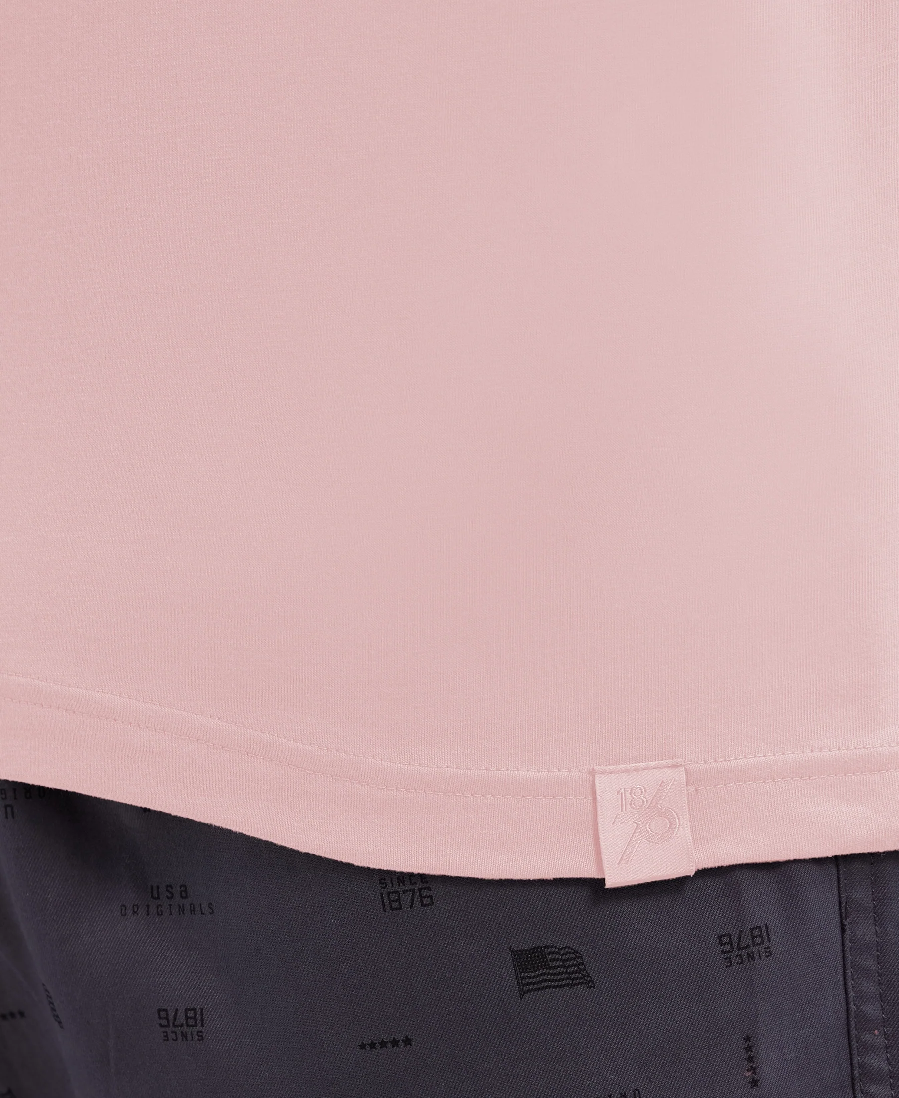Super Combed Cotton Rich Round Neck Half Sleeve T-Shirt - Sepia Rose - Image 6