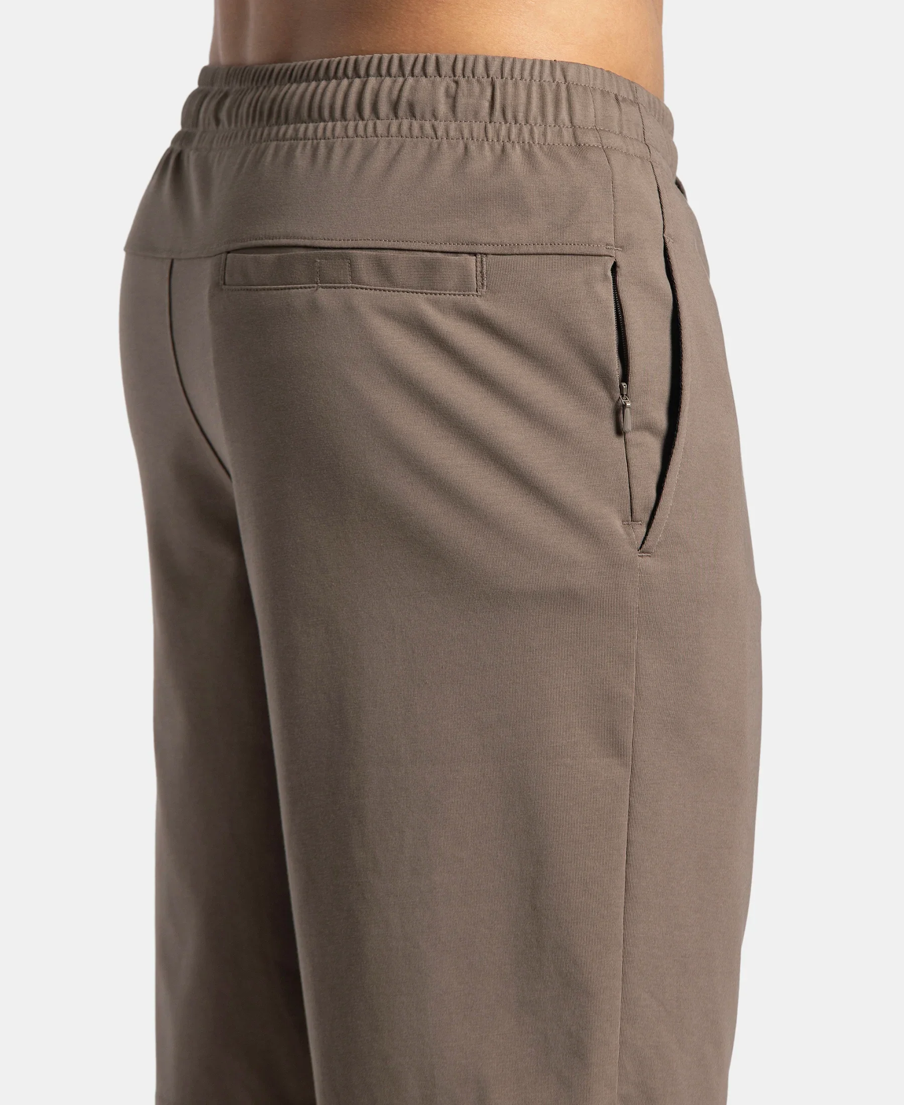 Super Combed Cotton Rich Shorts with StayFresh Treatment - Dark Khaki - Image 8