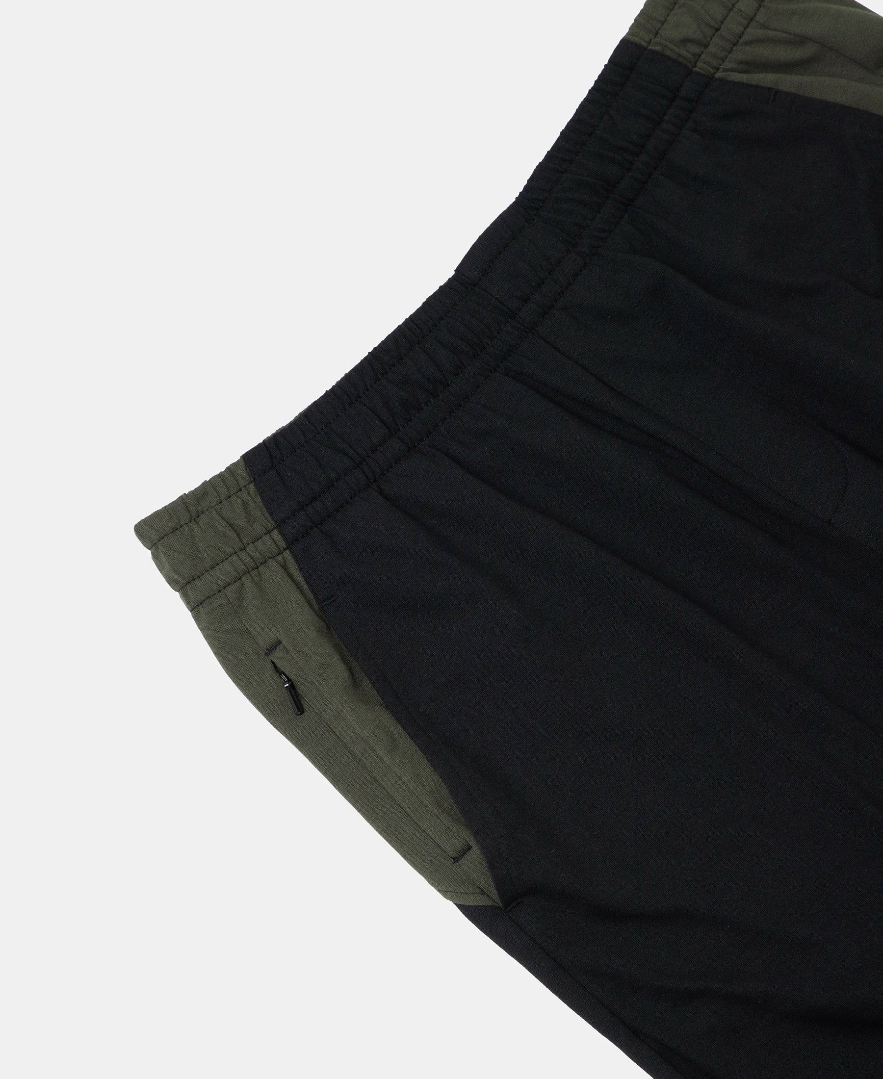 Super Combed Cotton Rich Slim Fit Trackpant with Zipper Media Pocket - Black - Image 9