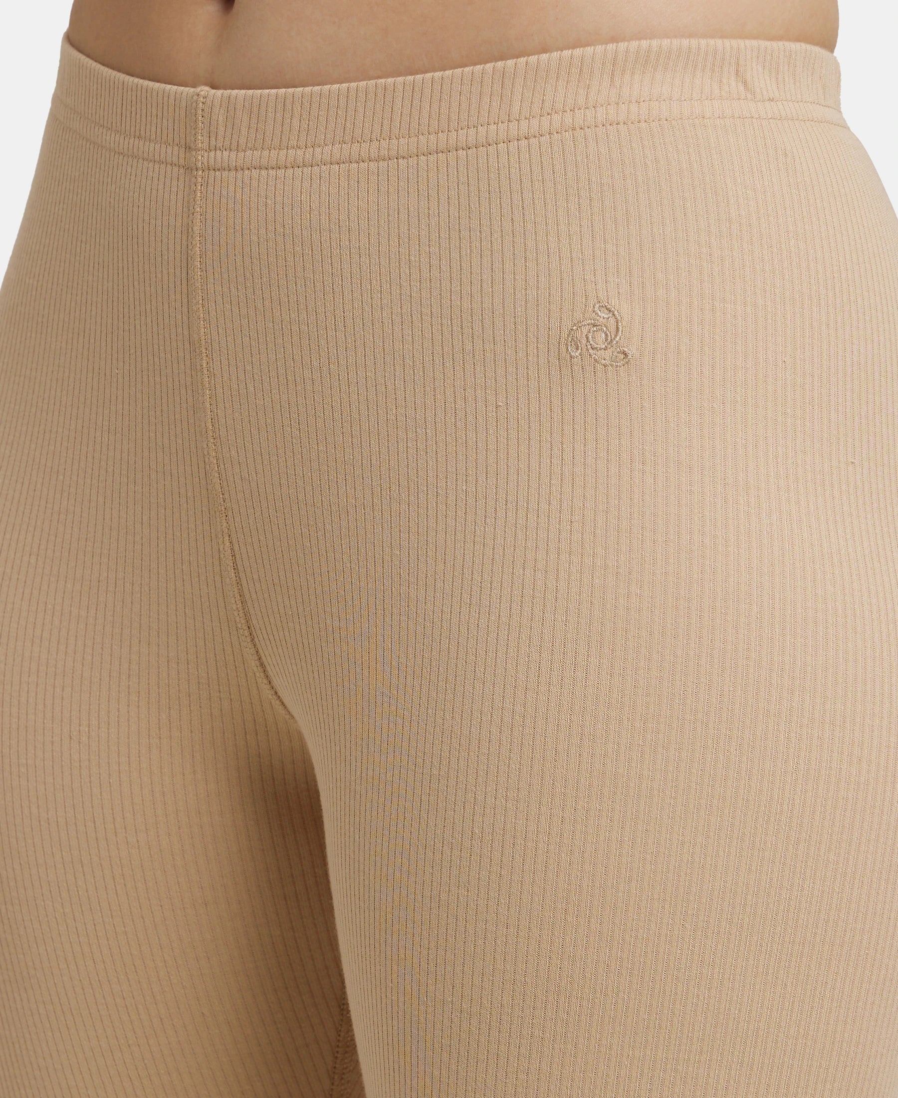 Extra Warmth Super Combed Cotton Rich Thermal Leggings with StayWarm Technology - Skin - Image 7