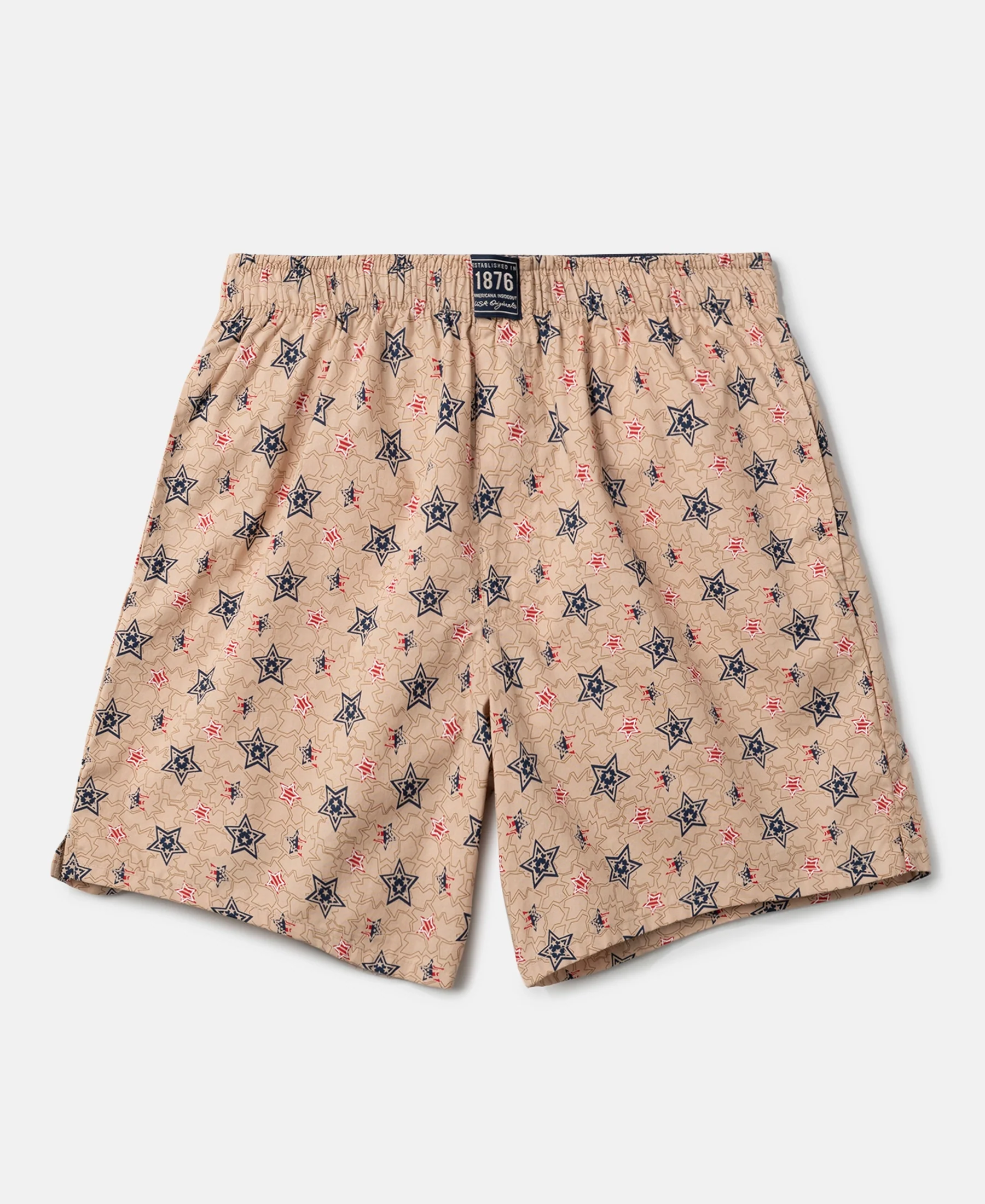 Super Combed Mercerized Cotton Woven Fabric Printed Boxer Shorts - Chili Pepper & Nomad (Pack of 2) - Image 2