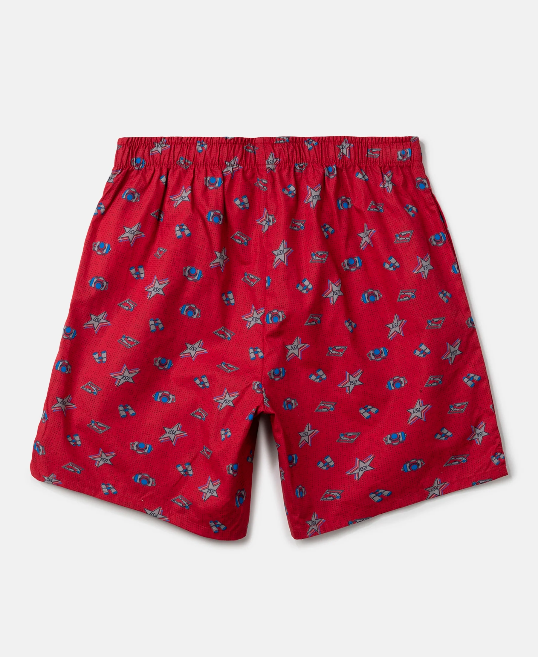 Super Combed Mercerized Cotton Woven Fabric Printed Boxer Shorts - Chili Pepper & Nomad (Pack of 2) - Image 6